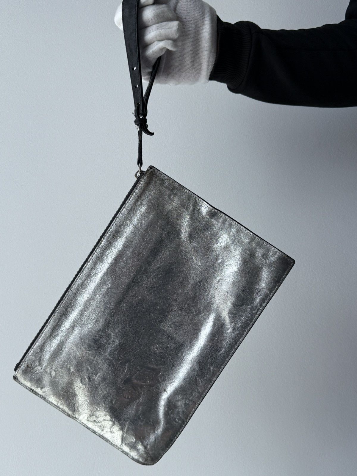 Alexander McQueen Archive Alexander McQueen Metalic Clutch Bag Size ONE SIZE - 3 Thumbnail