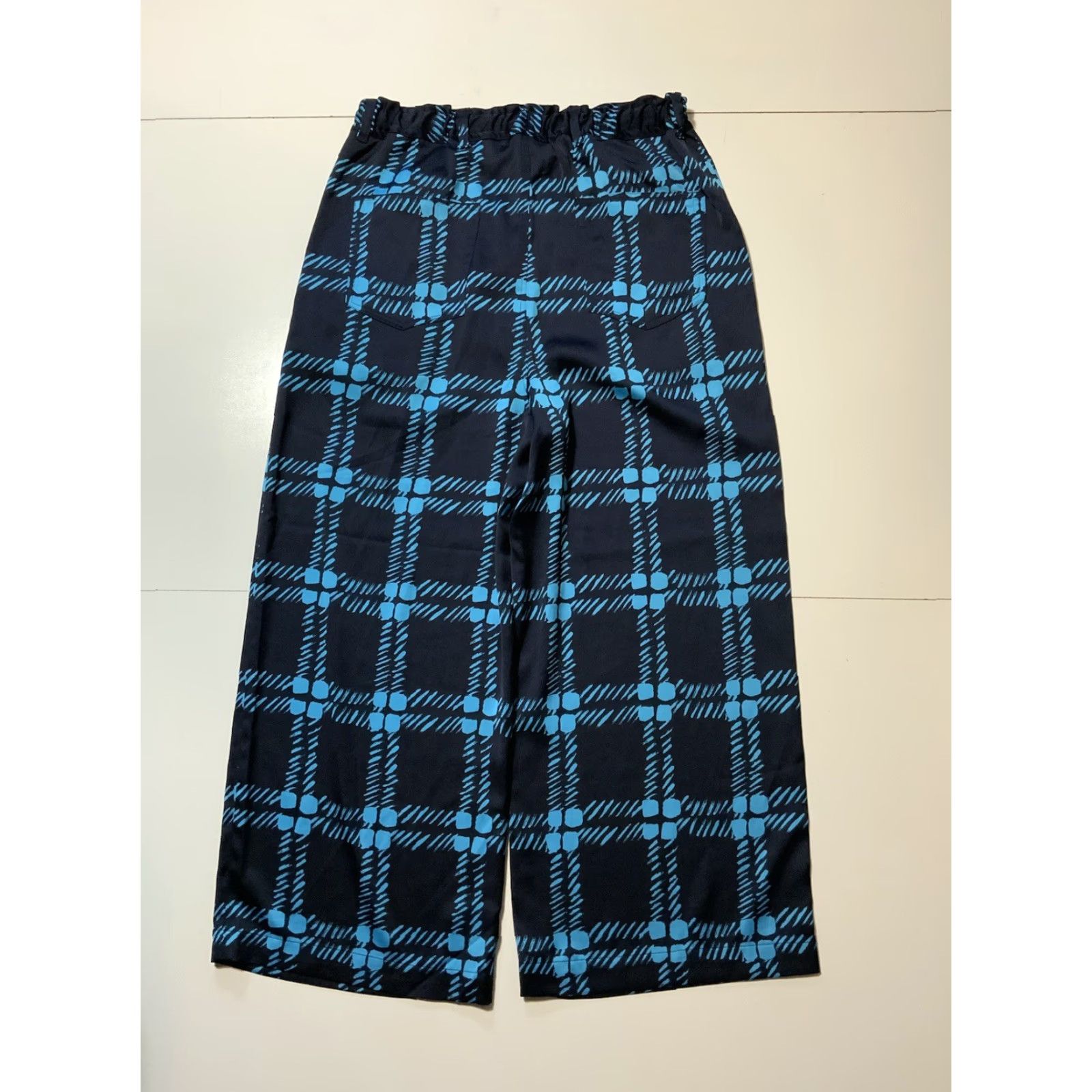 Marni 85 Marni X Uniqlo Relaxed Easy Wide Leg Fit Pattern Print Drape Baggy Pants L Size US 33 - 3 Thumbnail