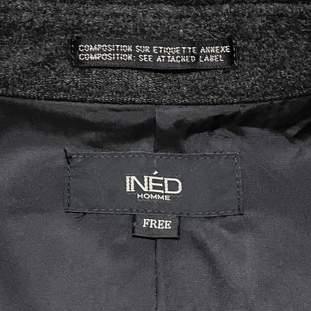 Yohji Yamamoto Ined Homme by Yohji Yamamoto Wool Long Coat Size US S / EU 44-46 / 1 - 7 Thumbnail