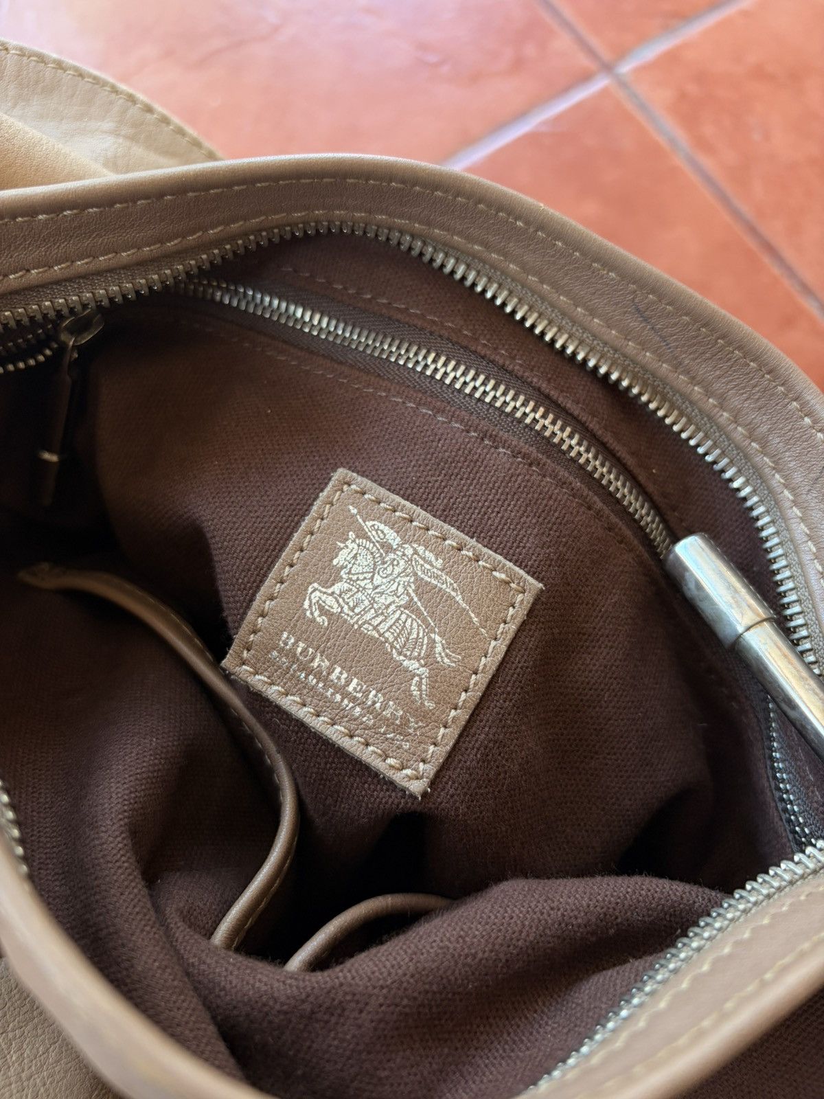 Burberry Burberry Nova beige canvas shoulder bag Size ONE SIZE - 7 Thumbnail