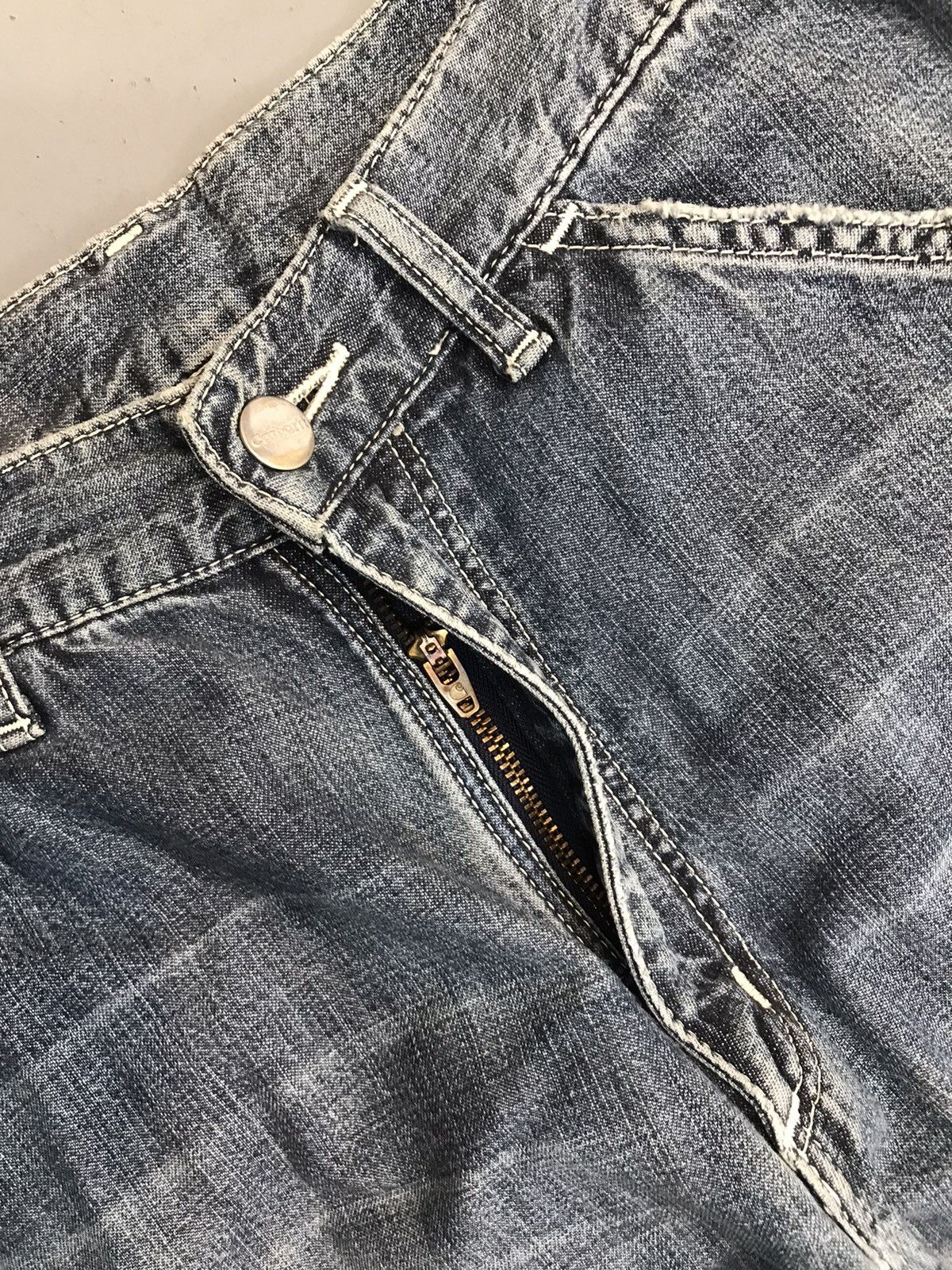 Carhartt × Vintage Vintage Carhartt B73 DST carpenter denim Size US 30 / EU 46 - 5 Thumbnail