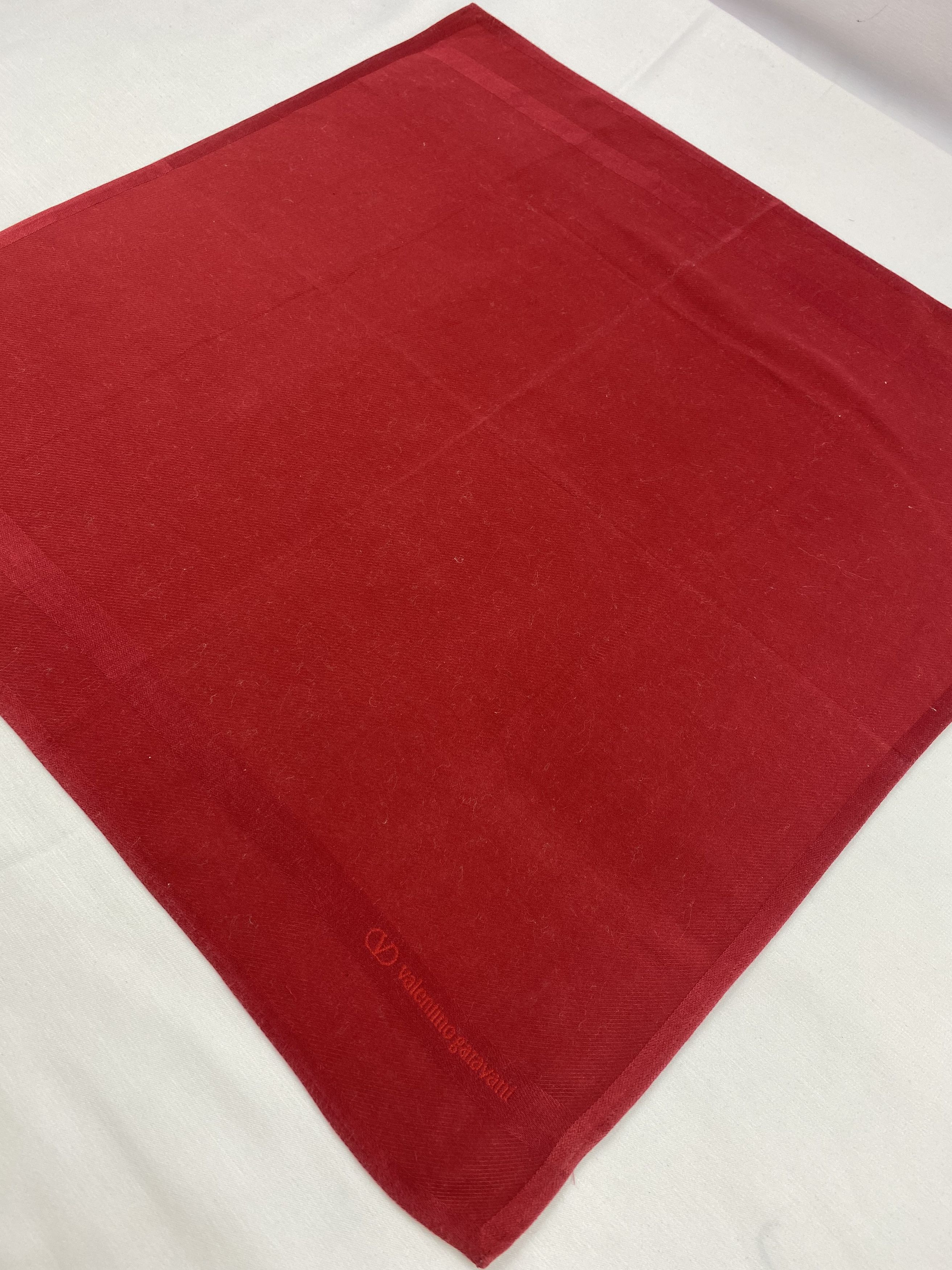 Valentino × Vintage Valentino Garavani Handkerchief / Bandana / Neckerchief Size ONE SIZE - 4 Thumbnail