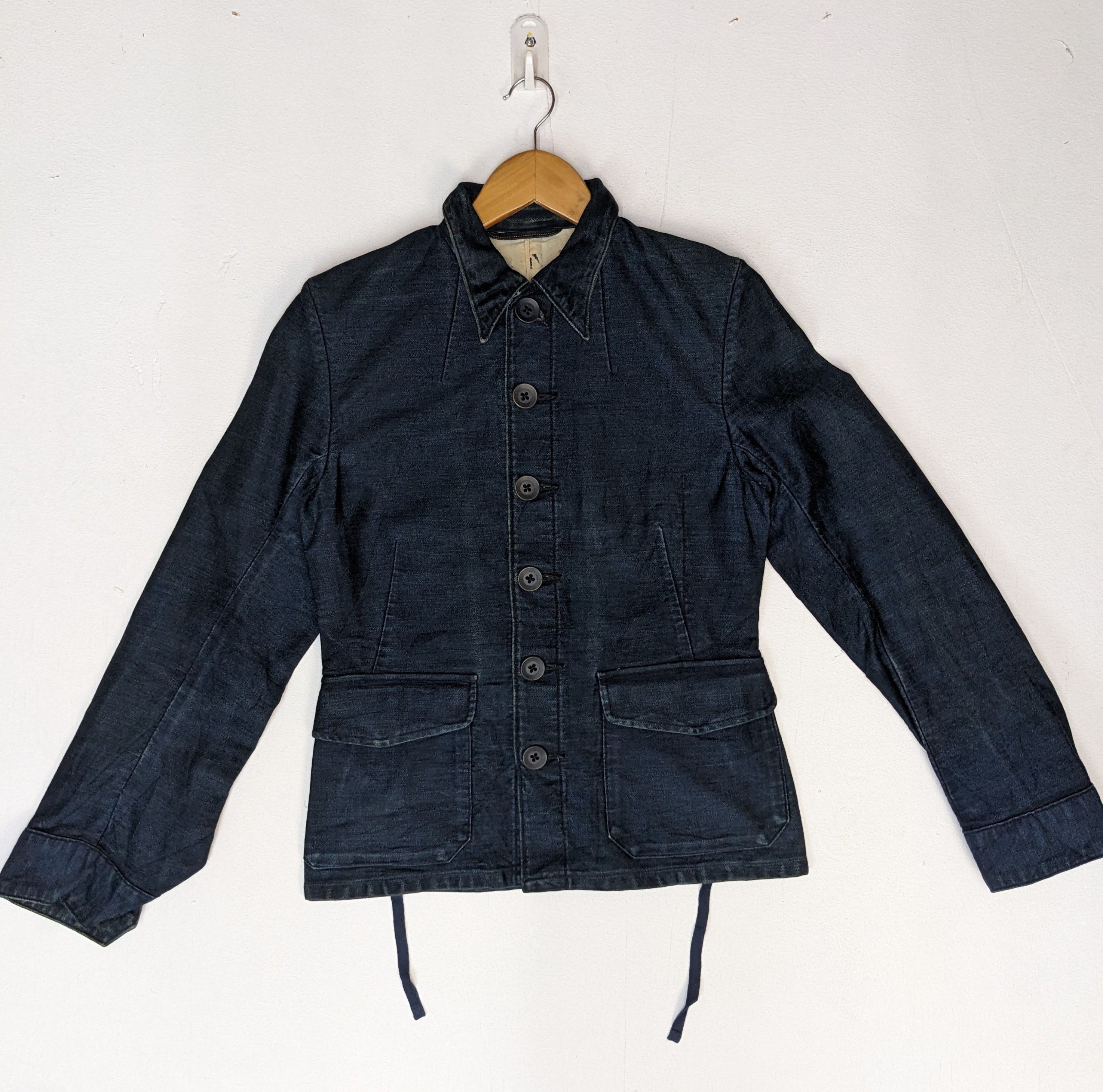 45RPM JAPANESE BRAND INDIGO JEANS JACKET