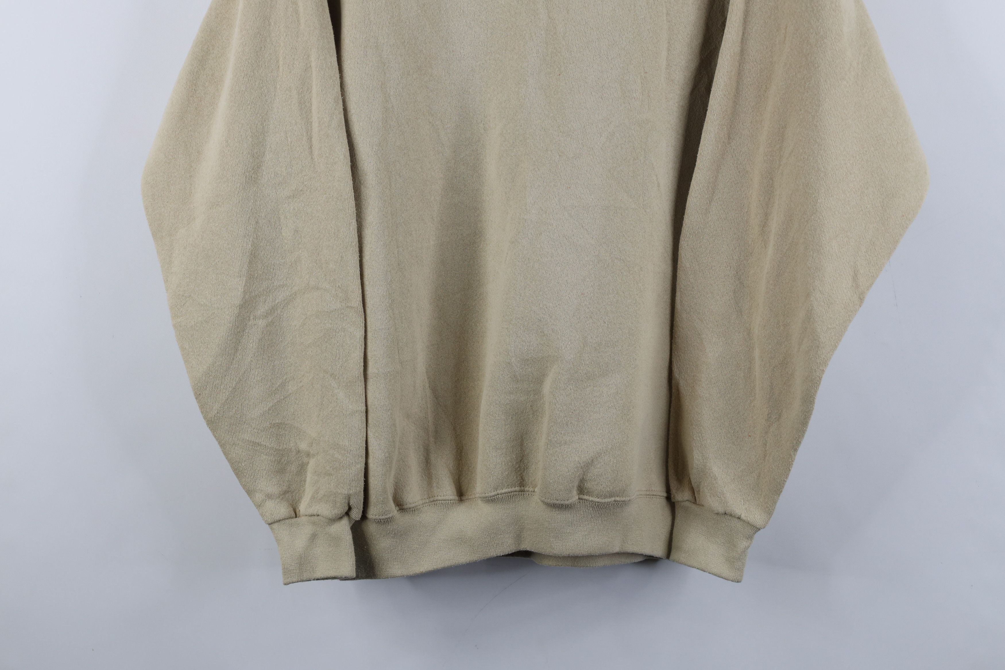 Levi's Vintage 90s Levis Faded Blank Crewneck Sweatshirt Beige USA Size US M / EU 48-50 / 2 - 3 Thumbnail
