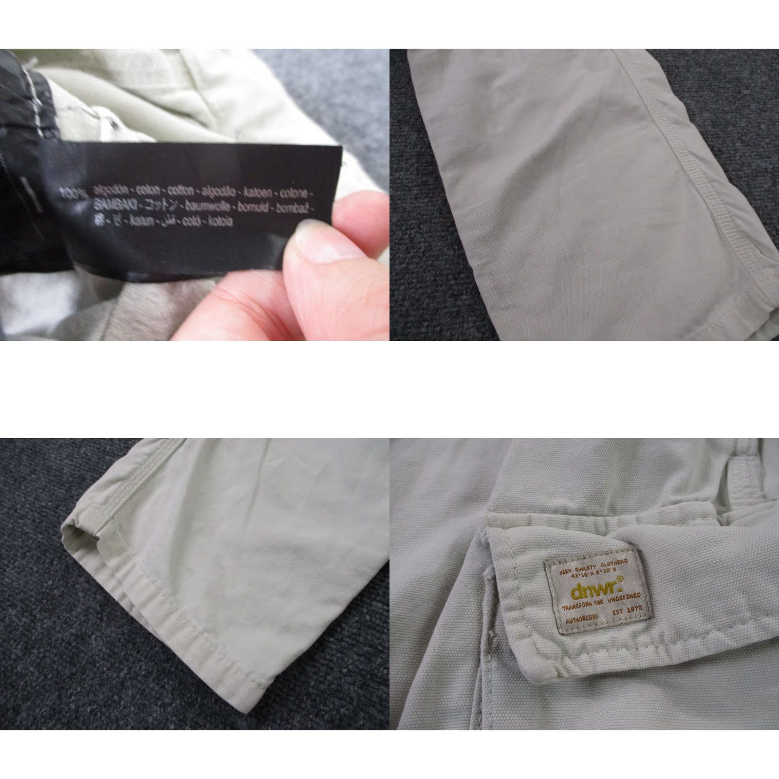 Zara Zara Pants Beige Cargo Y2K Baggy Skater Streetwear Casual Women 31 Size 24" / US 00 / IT 34 - 8 Thumbnail