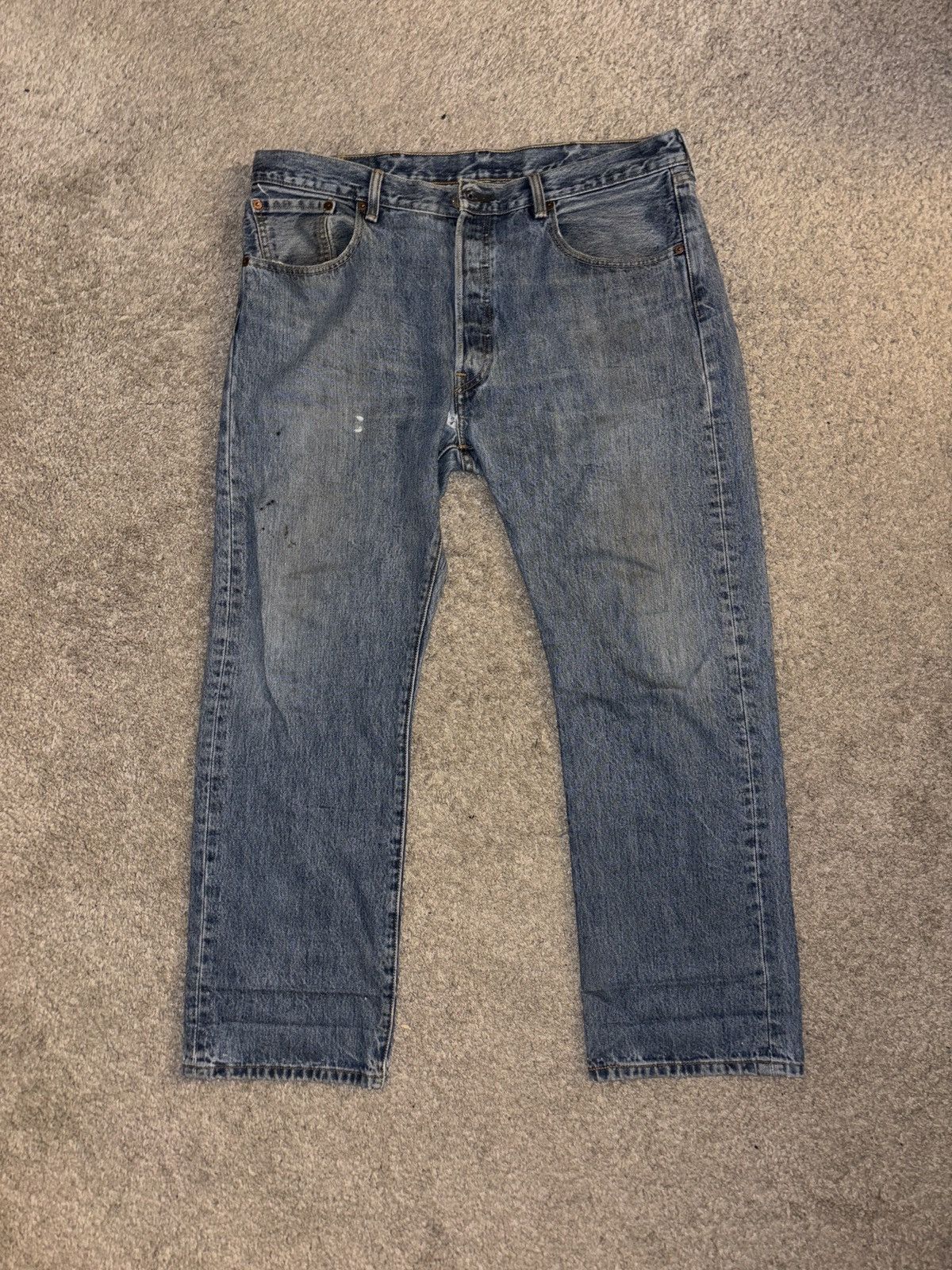 Levi's Levi’s 501 Straight Fit Denim Jeans Size US 38 / EU 54 - 1 Thumbnail