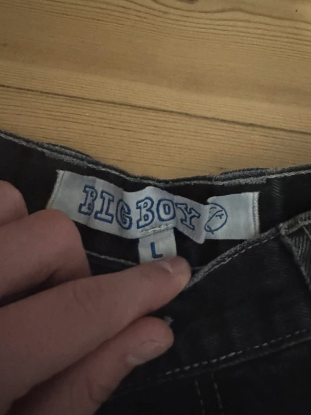 JNCO Rare Polar Big Boy Work Pants Washed Black Baggy Jnco Style Size US 32 / EU 48 - 12 Thumbnail