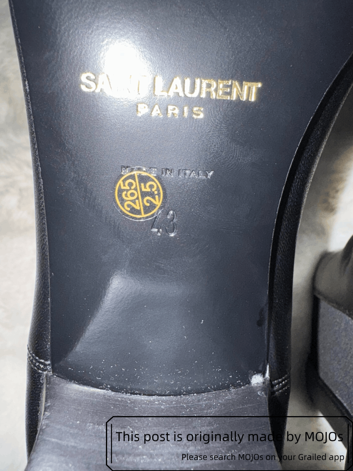 Saint Laurent Paris Sz 43 Saint Laurent Paris Rainer 55 Boots mojos0031 Size US 10 / EU 43 - 6 Thumbnail