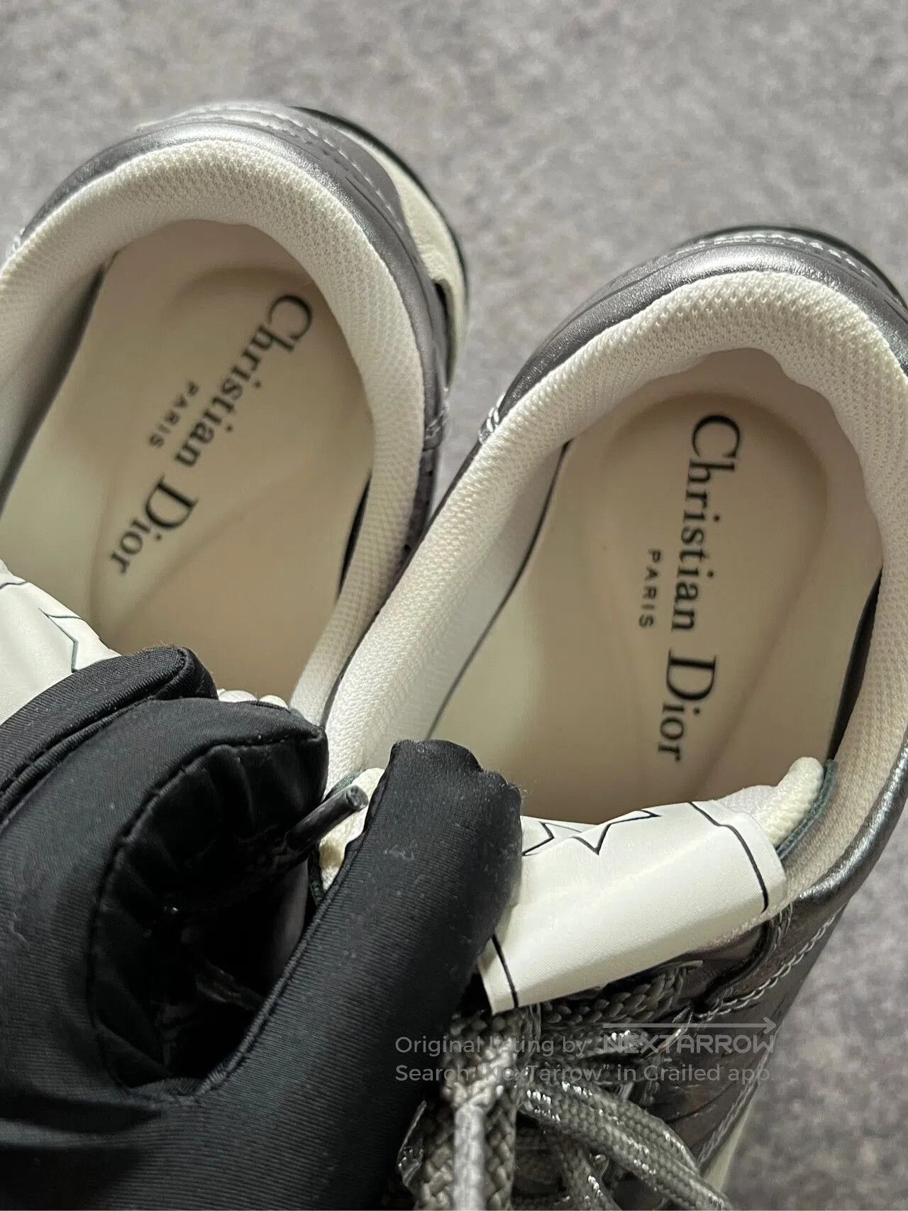 Dior Dior Silver German Army Trainers| Size US 6 / IT 36 - 6 Thumbnail