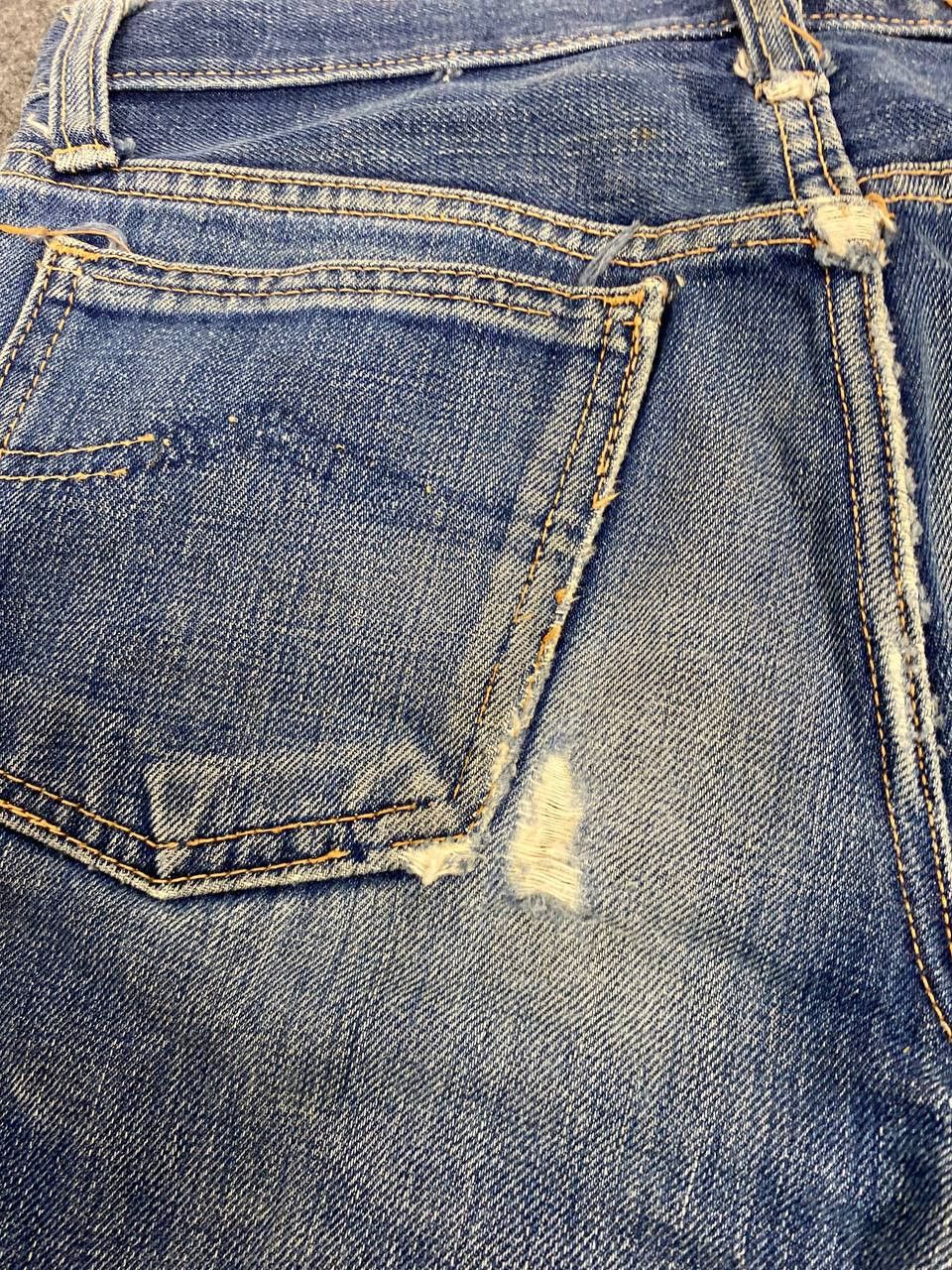 Japanese Brand vintage bobson bootcut flare distressed denim Size US 29 - 4 Thumbnail