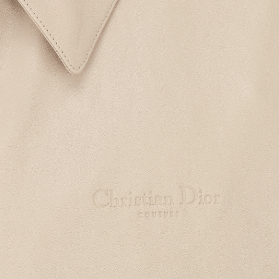 Dior o1w1db10525 443L40 Couture Zipped Jacket in Beige Size US S / EU 44-46 / 1 - 3 Thumbnail