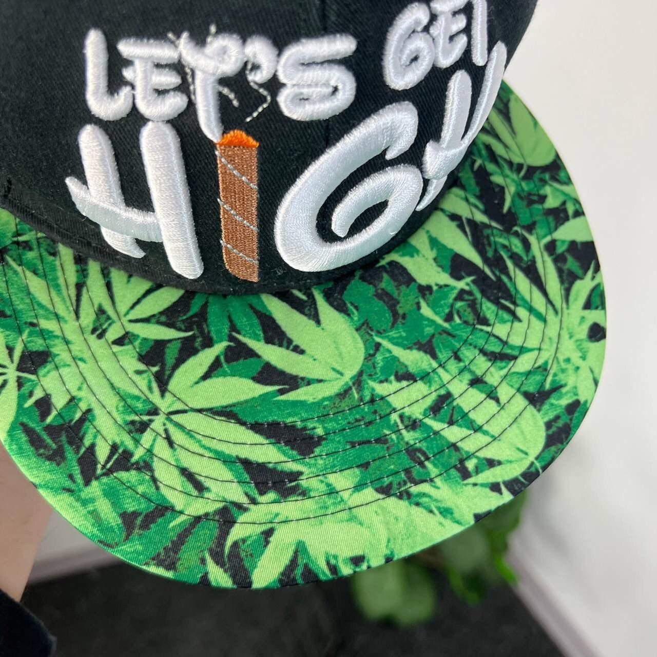 Other Vintage Cap Canabis Rap Let’s Get Night Y2k Style Rasta Size ONE SIZE - 3 Thumbnail