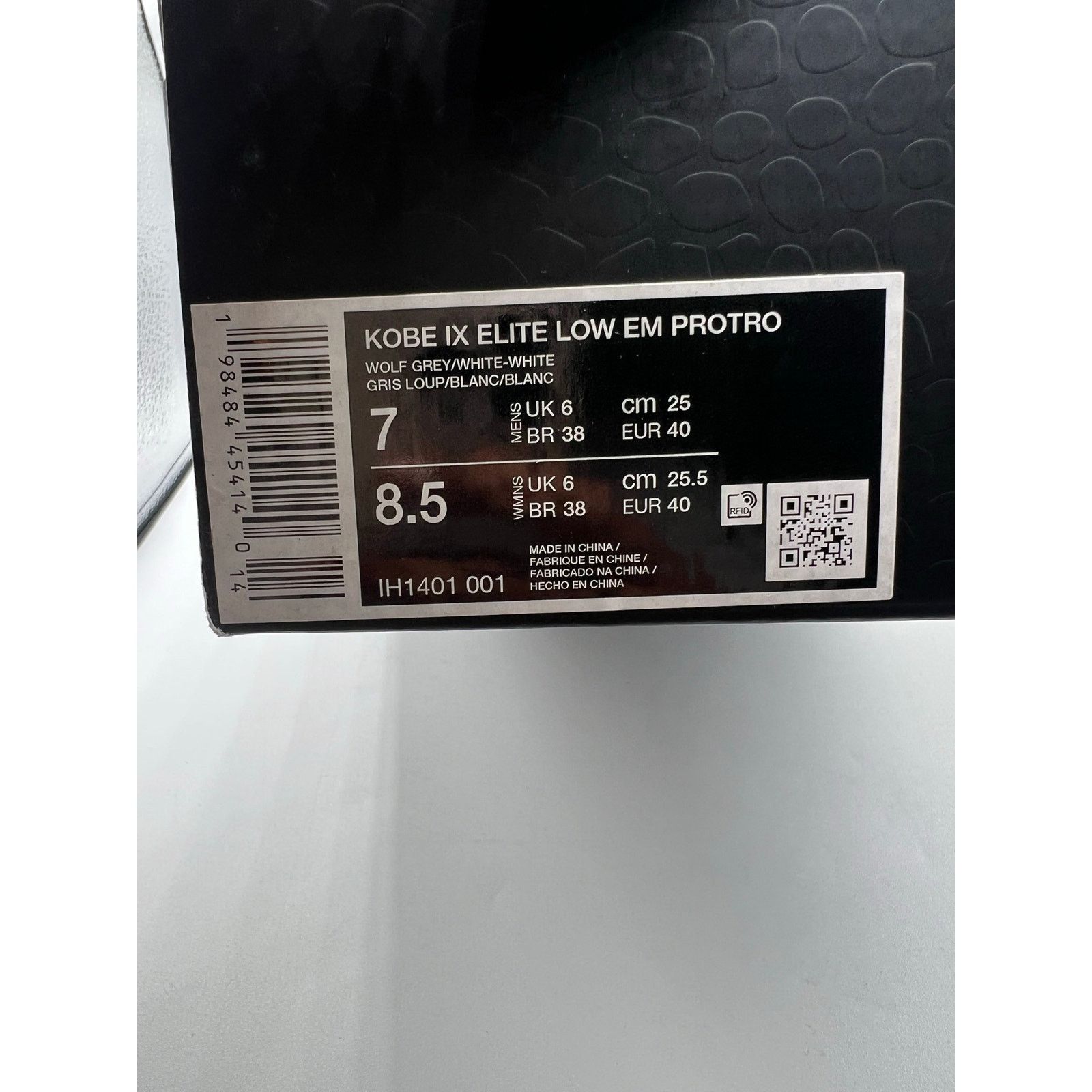 Nike Nike Kobe 9 EM Protro TB “Wolf Grey” size 7 men’s Size US 7 / EU 40 - 7 Thumbnail