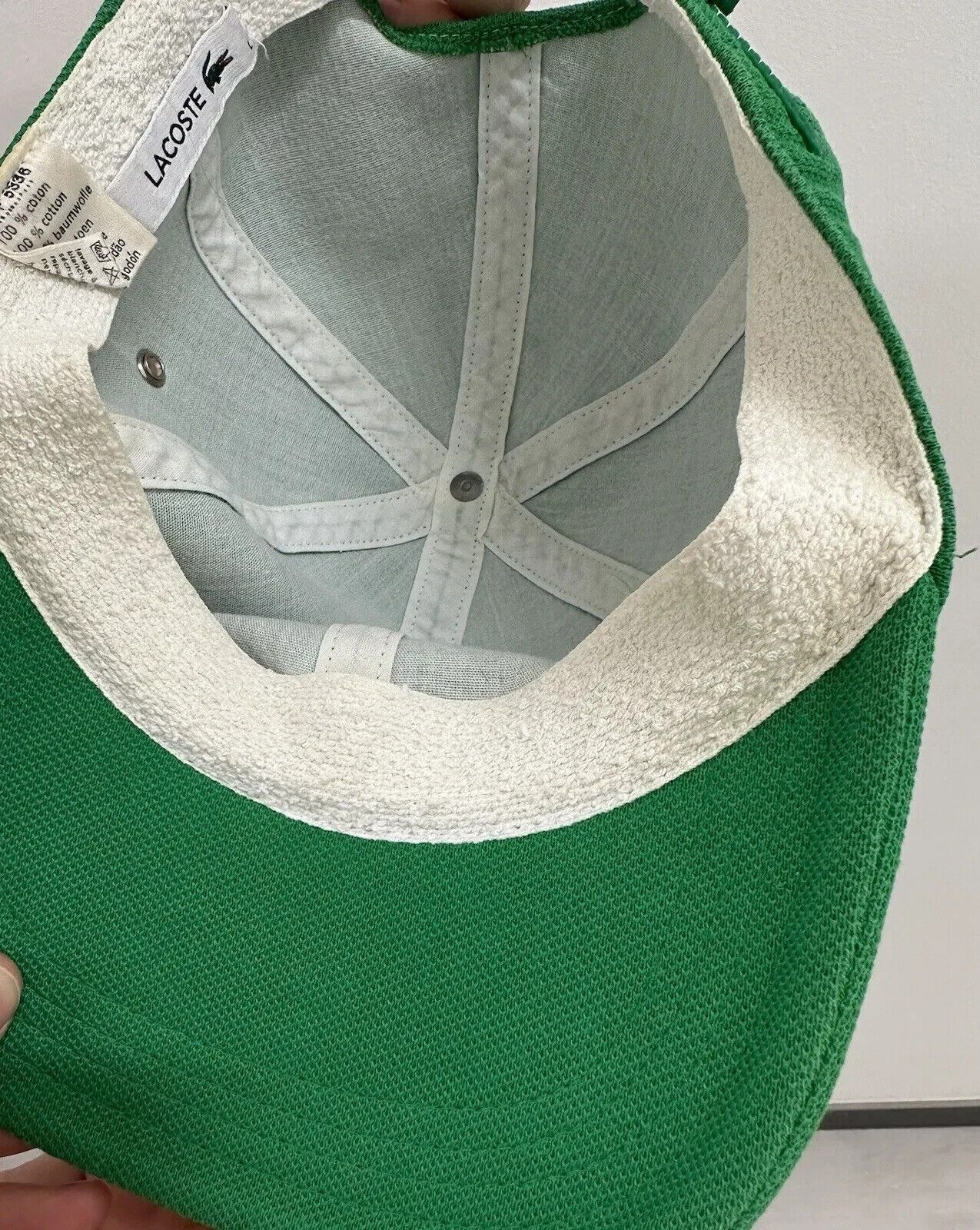 Lacoste LACOSTE CAP 5 PANEL CAP HATS UNISEX MENS ADJUSTABLE size L Size ONE SIZE - 9 Thumbnail