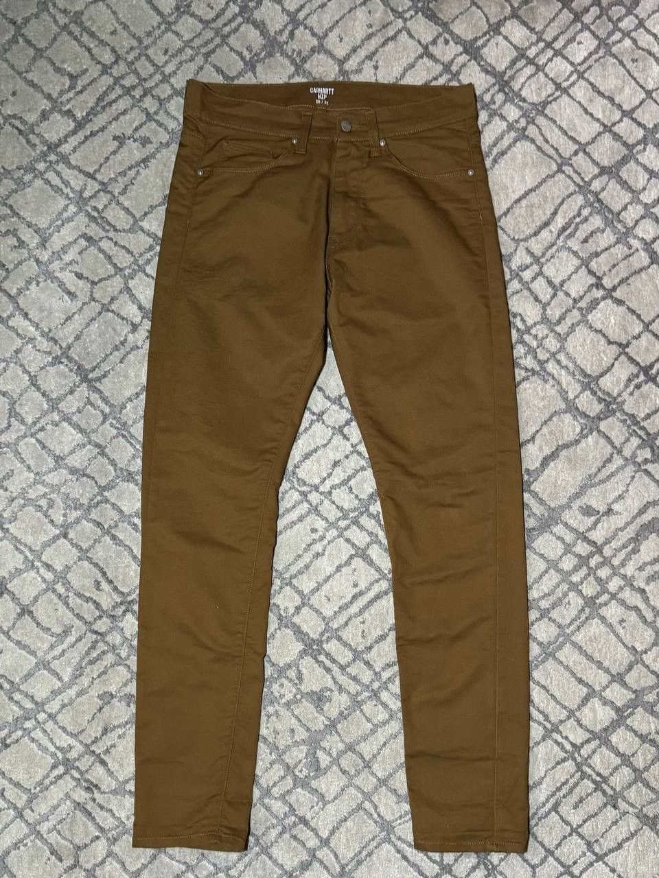 Carhartt × Carhartt Wip Carhartt WIP Vintage Streetwear Casual Pants Beige Size US 30 / EU 46 - 5 Thumbnail