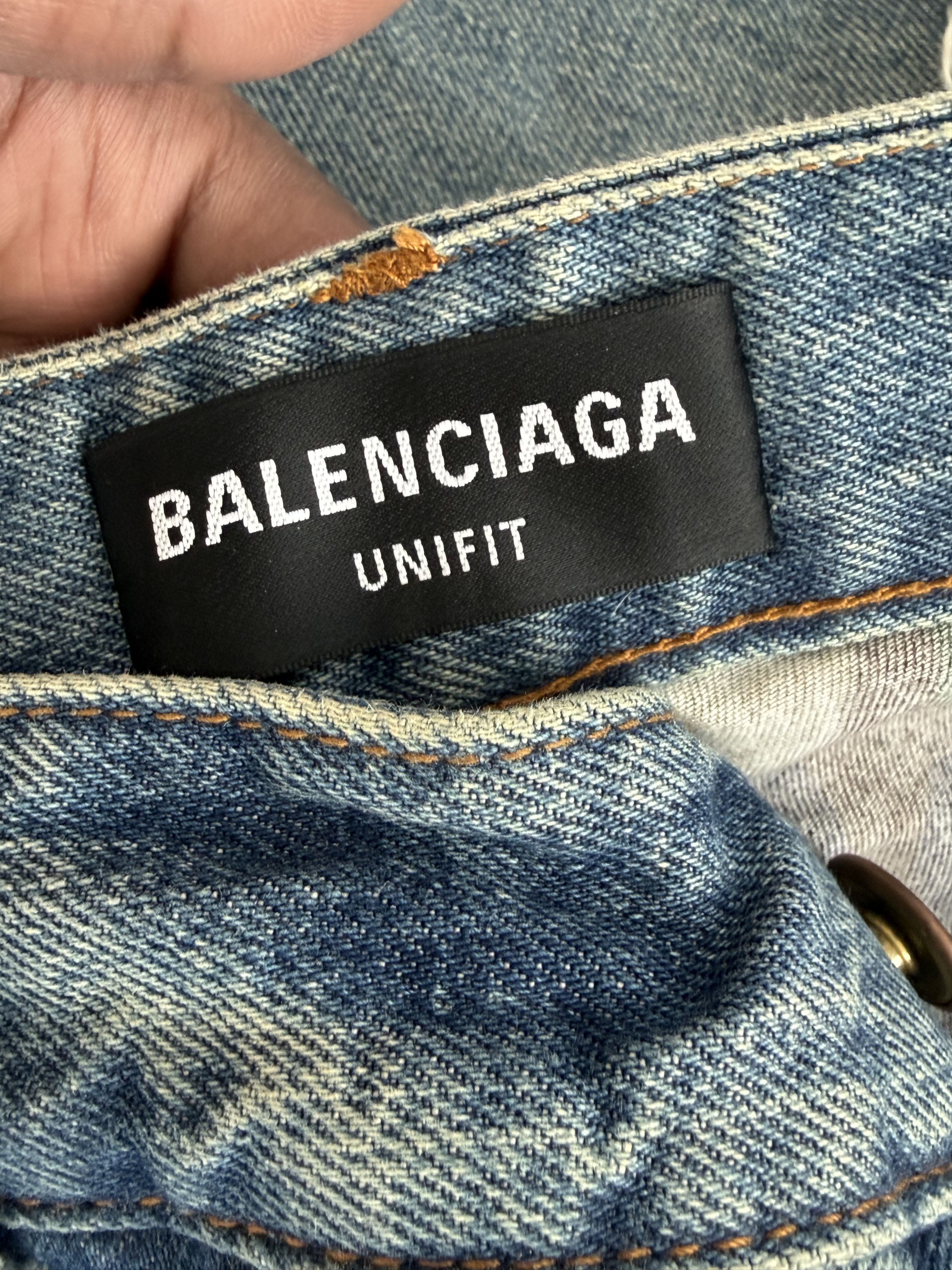 Balenciaga Balenciaga AW21 “Afterworld” Slashed Camo Jeans Size US 31 - 7 Thumbnail