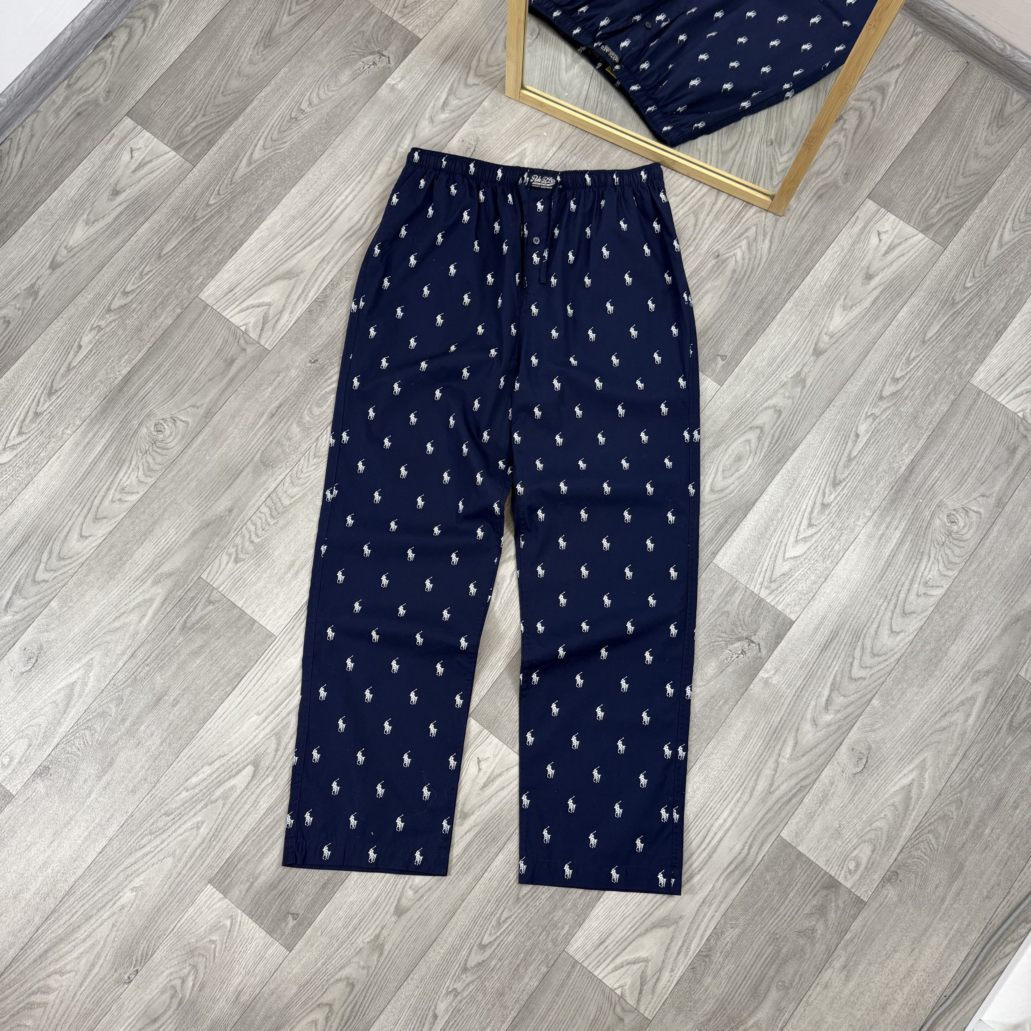 Polo Ralph Lauren Sleepwear All Over Logo Graphic Pants
