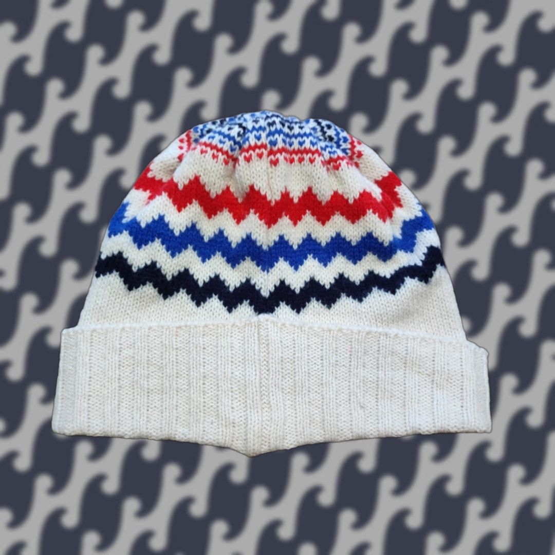 Vintage Anba Beanie Hat One Size Knit Wool Lightweight Vintage Unisex Adults Outdoor Ski Style Mens Womens Size ONE SIZE - 1 Thumbnail