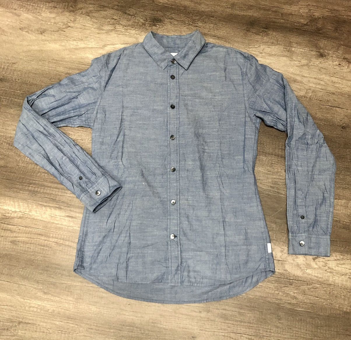 Paul Smith × R.Newbold × Vintage Vintage Chambray Shirt R.Newbold by Paul Smitch Size US M / EU 48-50 / 2 - 18 Thumbnail