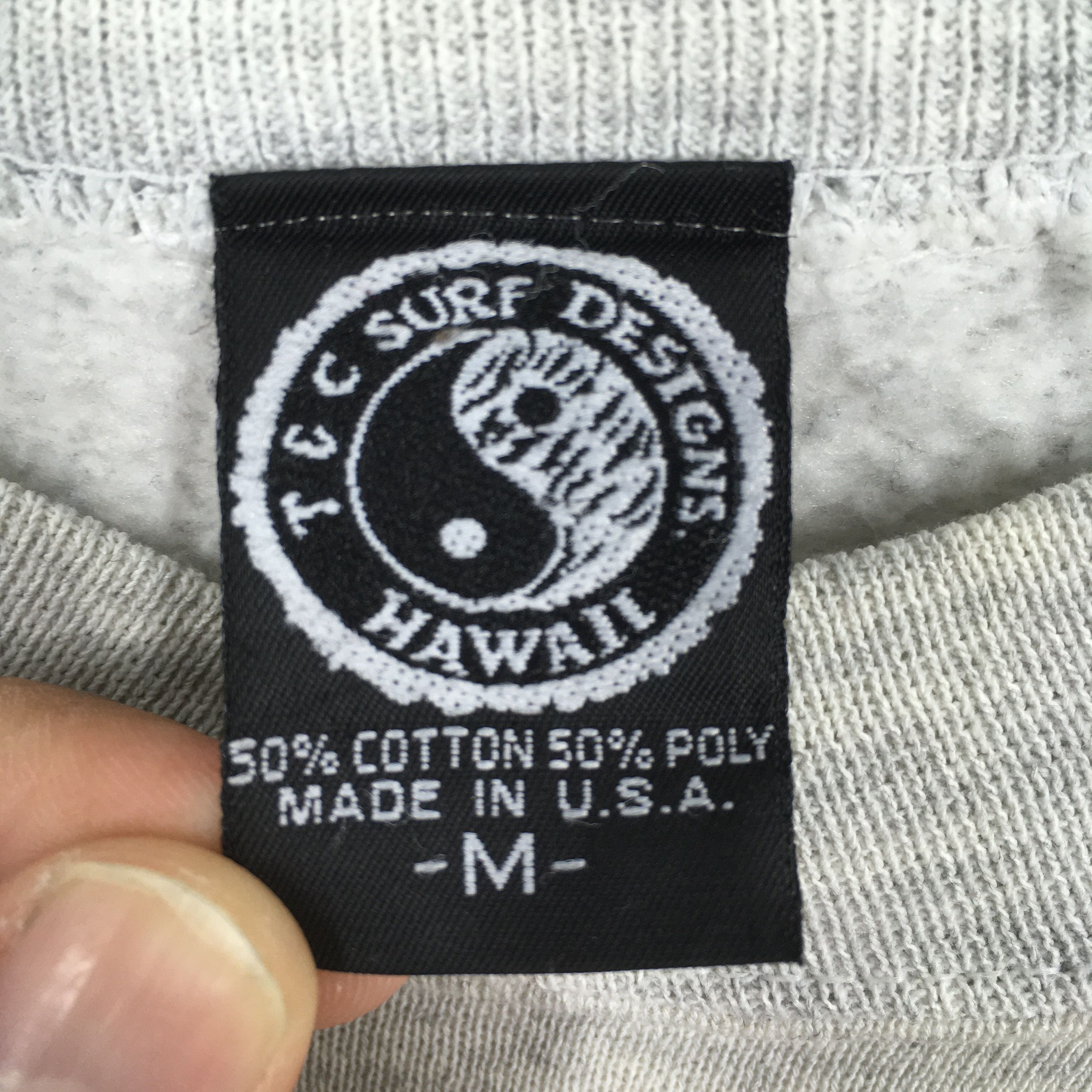 Vintage Vintage T&C Surf Designs Gray Sweatshirt Medium Size US M / EU 48-50 / 2 - 5 Thumbnail