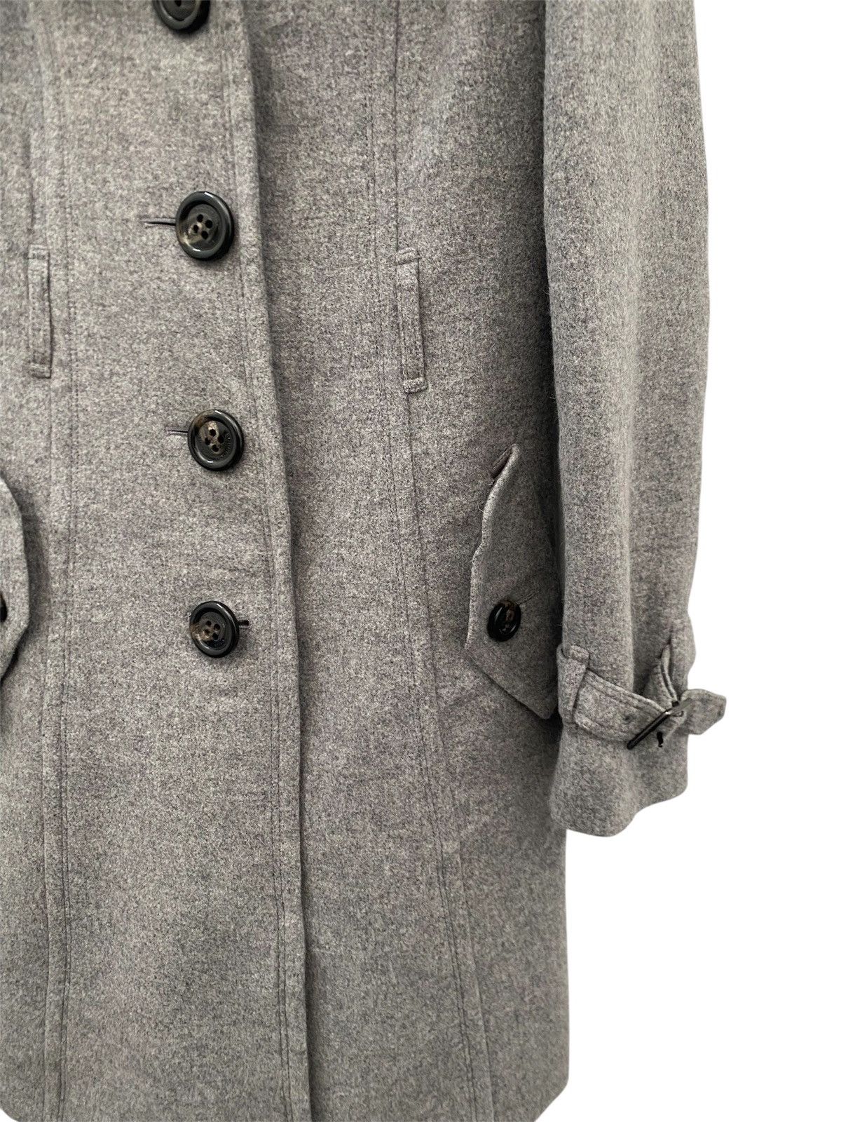 Burberry × Burberry Prorsum BURBERRY LONDON BLUE LABEL WOOL LONG JACKET Size S / US 4 / IT 40 - 4 Thumbnail