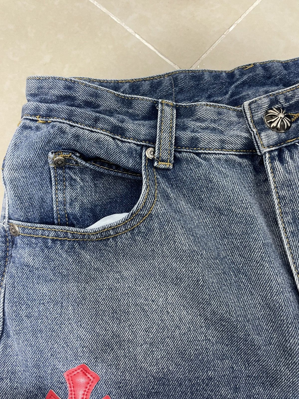 Ralph Lauren Ralph Lauren with CHROME HEARTS Patchwork Size US 30 / EU 46 - 9 Thumbnail