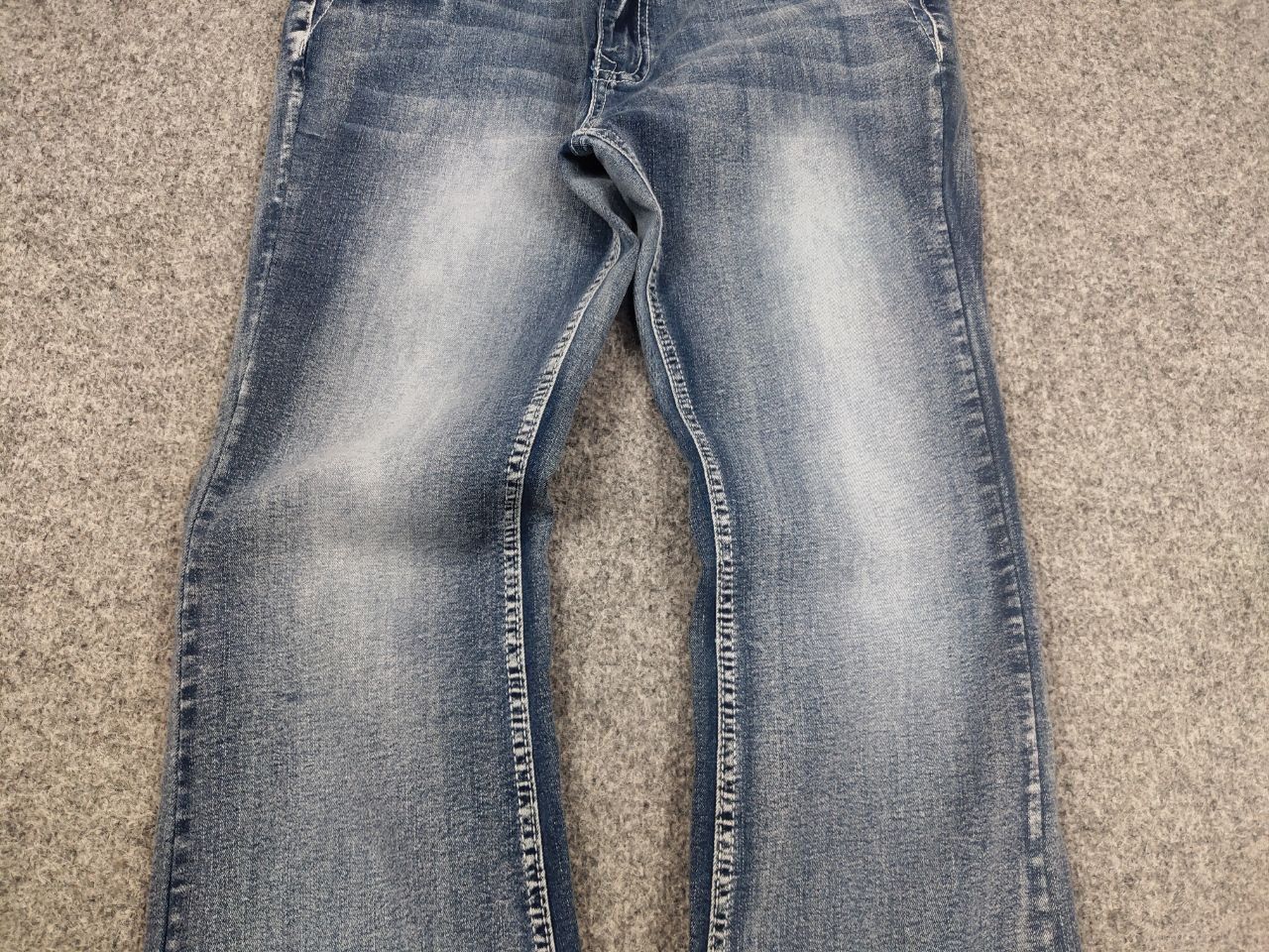 If Six Was Nine Vintage Japan hysteric glamour Style Star Logo Flared Jeans Size 32" / US 10 / IT 46 - 8 Thumbnail