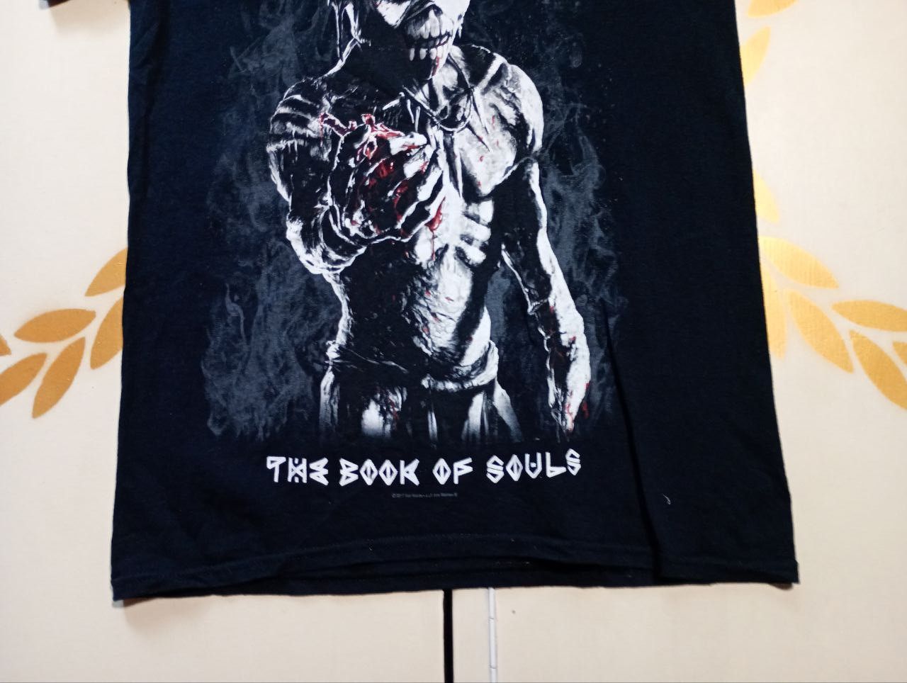 Band Tees × Gildan × Iron Maiden Gildan Iron Maiden The Book Of Souls T-Shirt 2017 Size US S / EU 44-46 / 1 - 4 Thumbnail