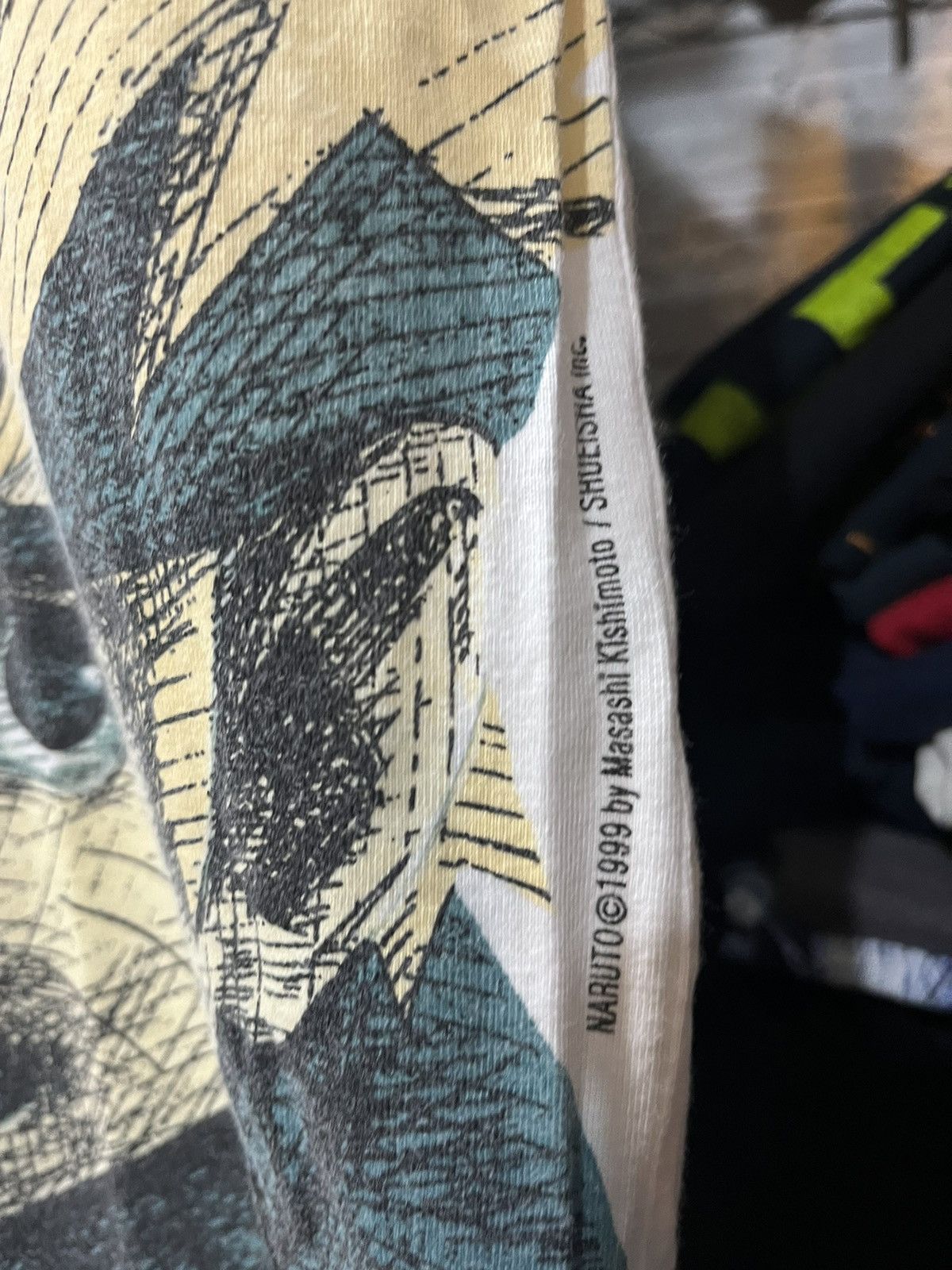 Vintage Uzumaki Naruto Manga Promo Tee 1999s Size US M / EU 48-50 / 2 - 3 Thumbnail