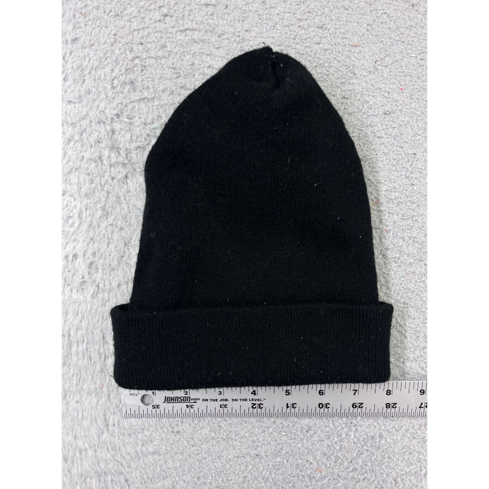 Vintage Womens I Love New York Beanie Toque Black One Size Embroidered 100% Acrylic Size ONE SIZE - 3 Thumbnail