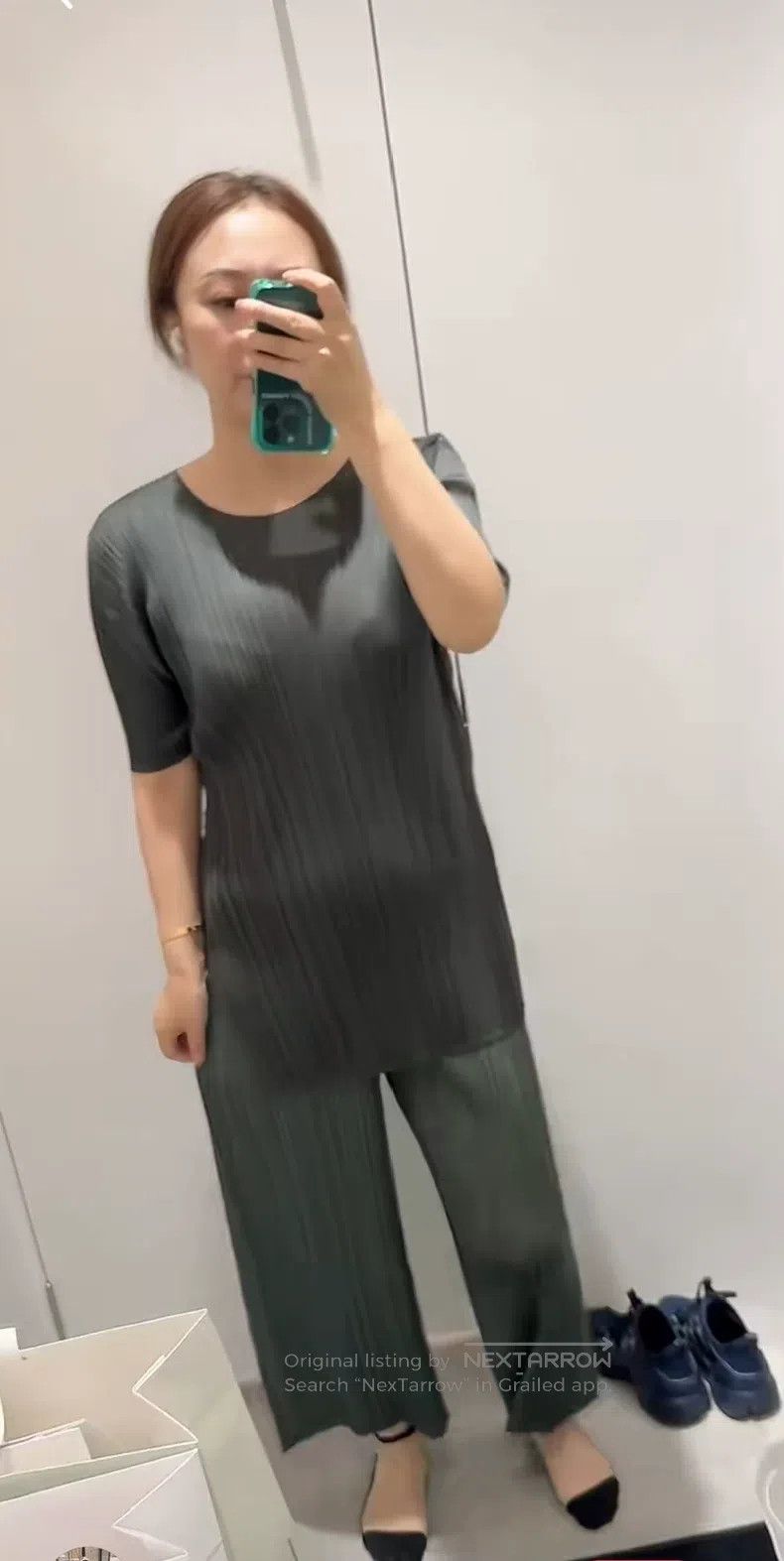 Issey Miyake Issey Miyake Black Short Sleeve Size XXL / US 16-18 / IT 52-54 - 2 Thumbnail