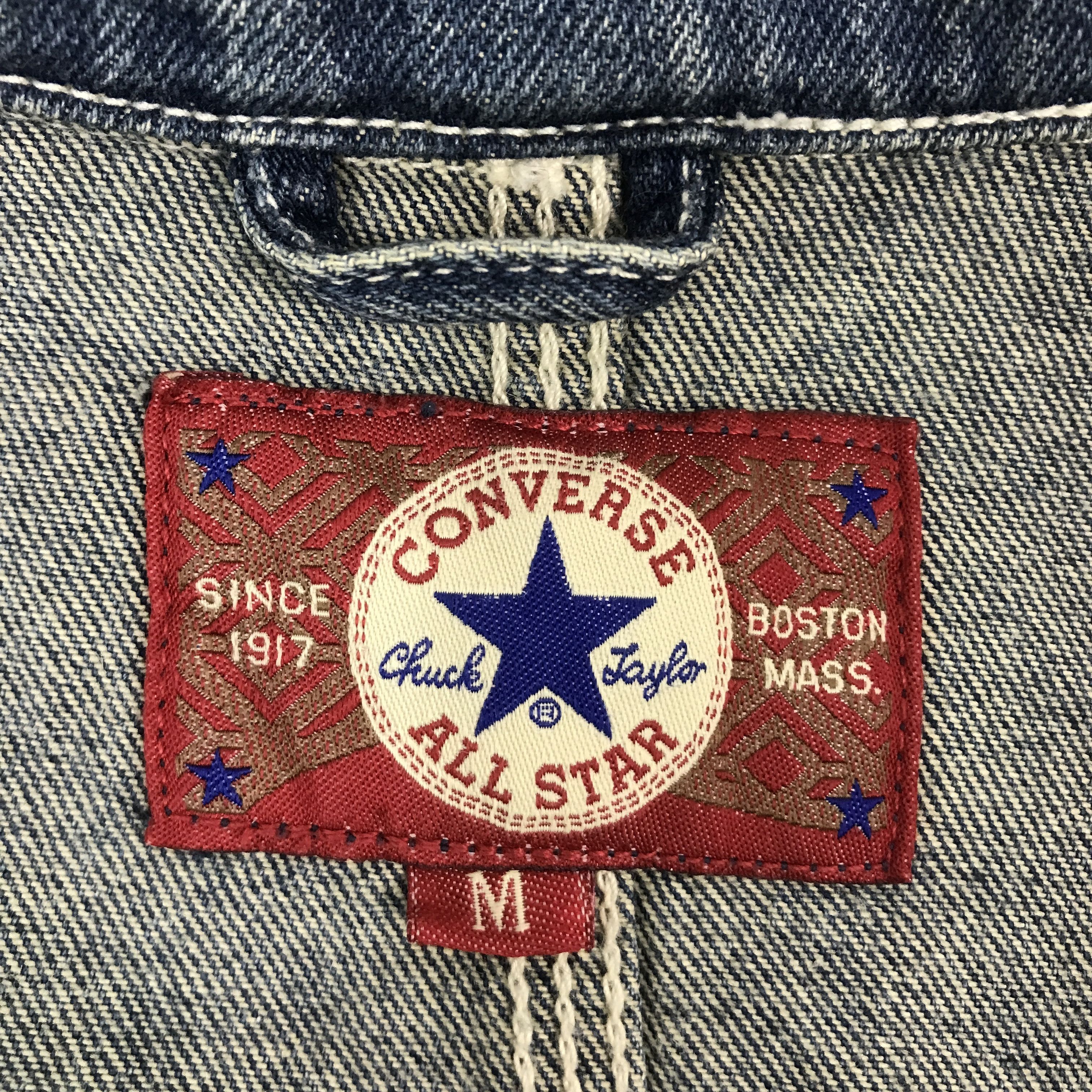 Converse converse all star chore denim jacket Size US M / EU 48-50 / 2 - 10 Thumbnail