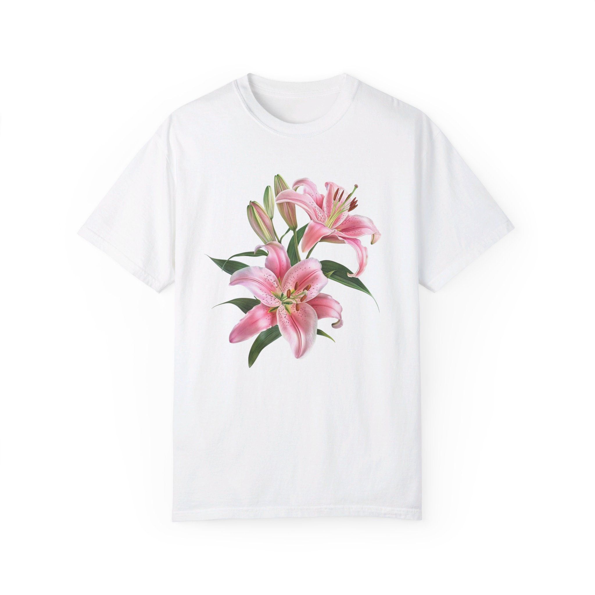 Designer Lilly Flower - Comfort Colors® Tee Size M / US 6-8 / IT 42-44 - 1 Thumbnail