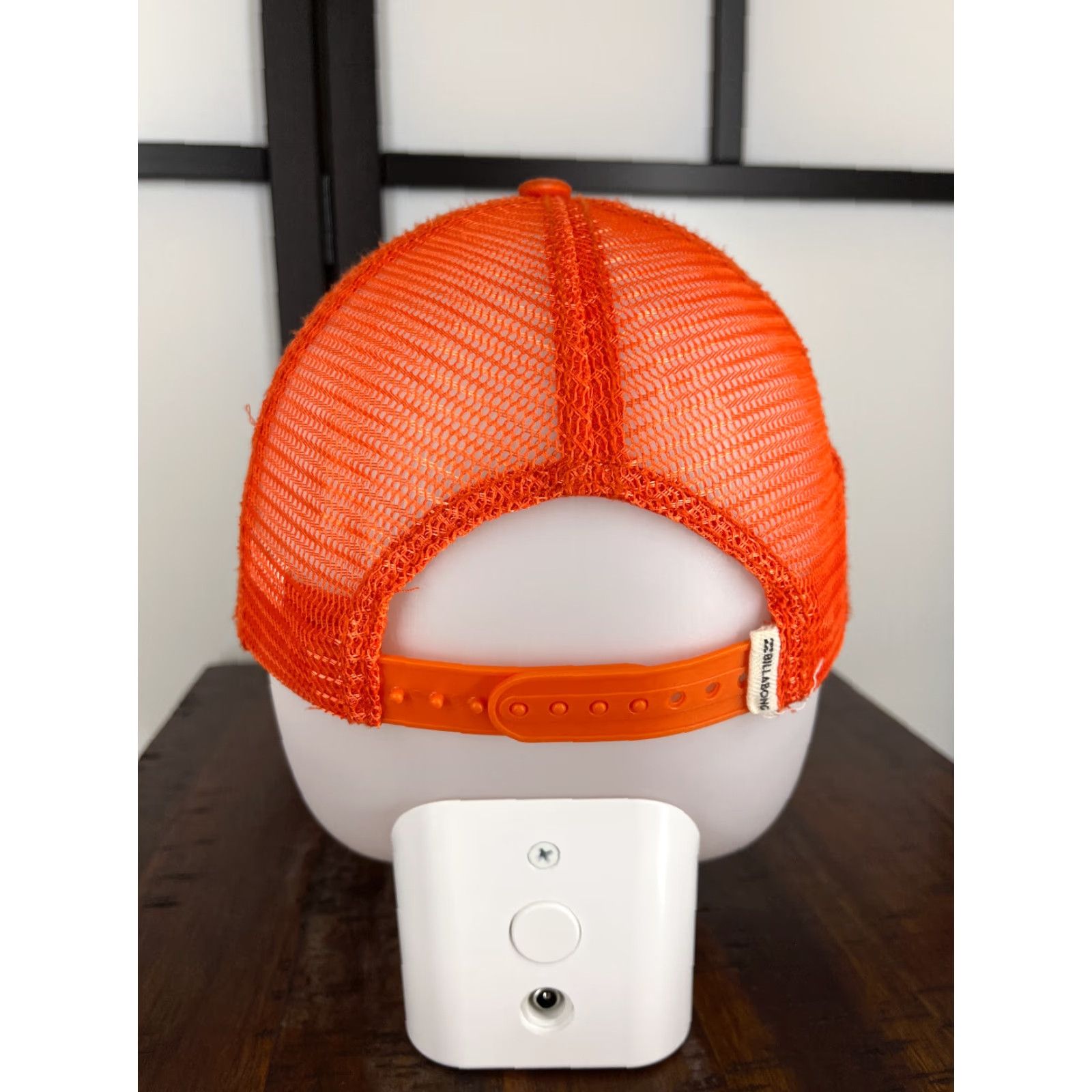 Billabong Billabong Hat Cap Snap Back Adult One Size Orange White Trucker Florida Beach Size ONE SIZE - 6 Thumbnail