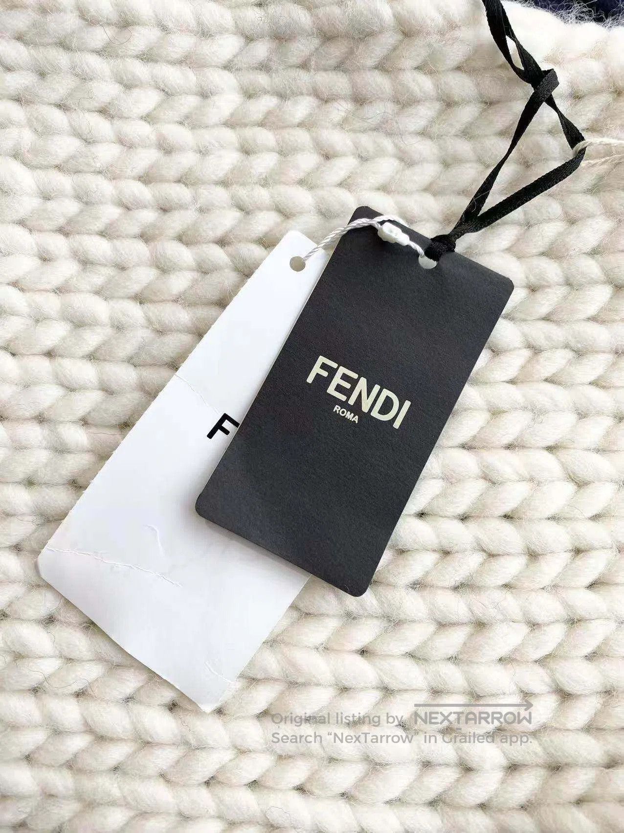 Fendi Fendi Letter logo scarf| Size ONE SIZE - 8 Thumbnail