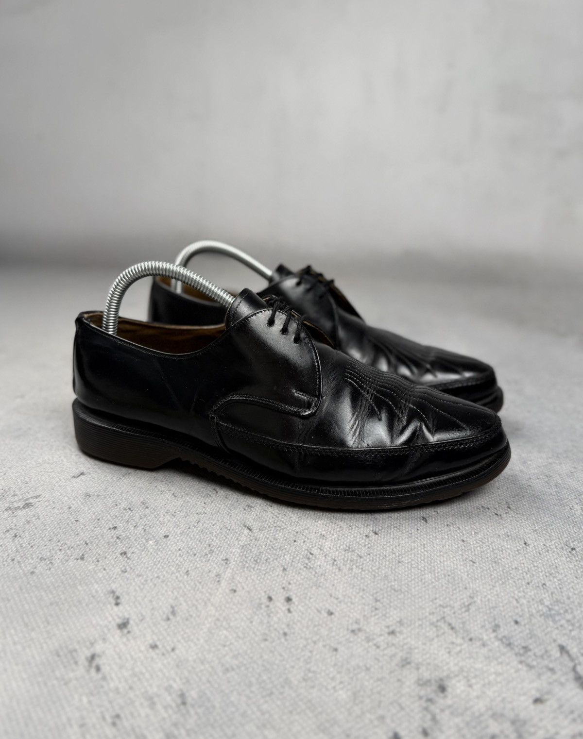 Dr. Martens Vintage Dr Martens England Black Leather Derby Shoes Archive Size US 8 / EU 41 - 1 Thumbnail