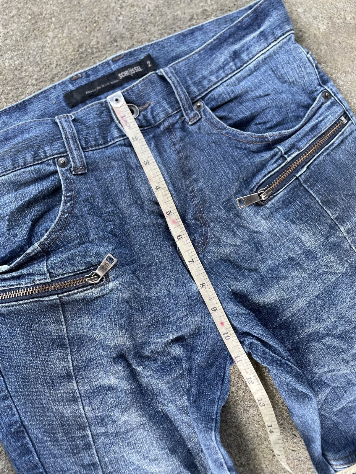 Schlussel Schlussel Denim Biker Pants Slim Size US 30 / EU 46 - 10 Thumbnail