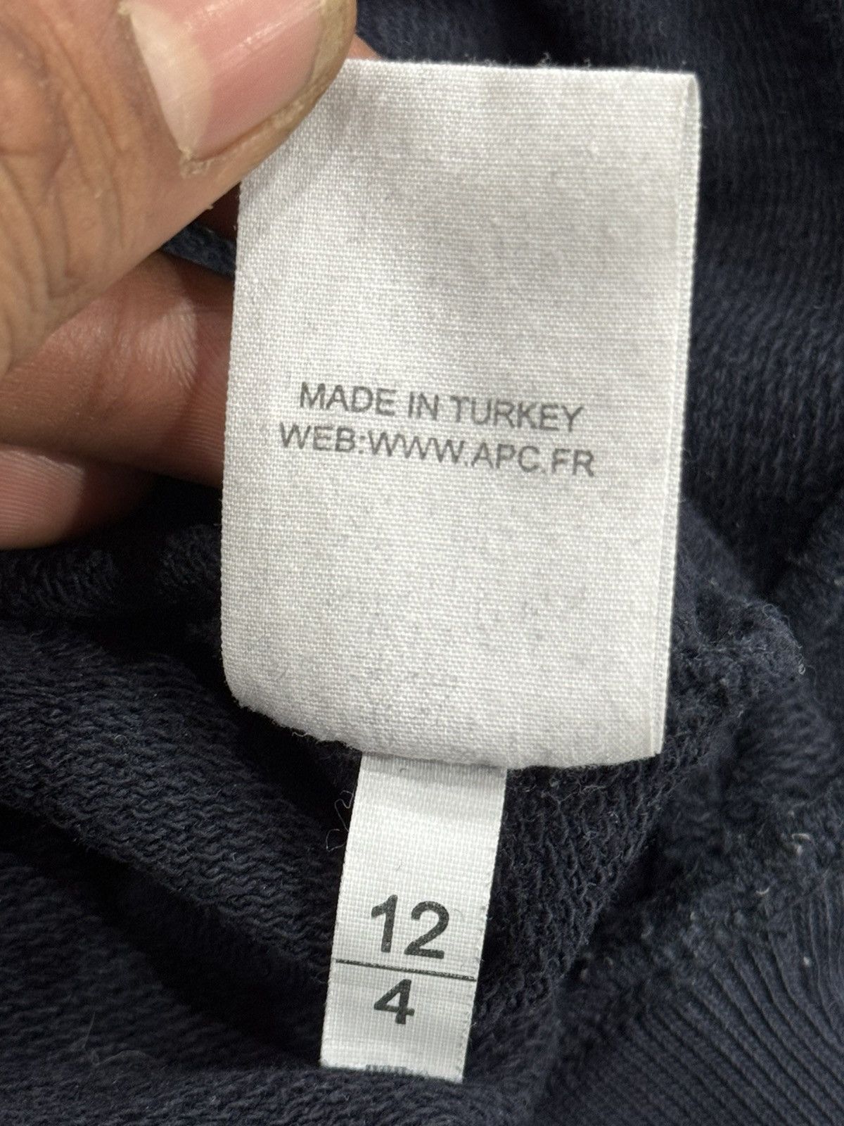 A.P.C. A.P.C. embroidered-logo sweatshirt Size US S / EU 44-46 / 1 - 8 Thumbnail