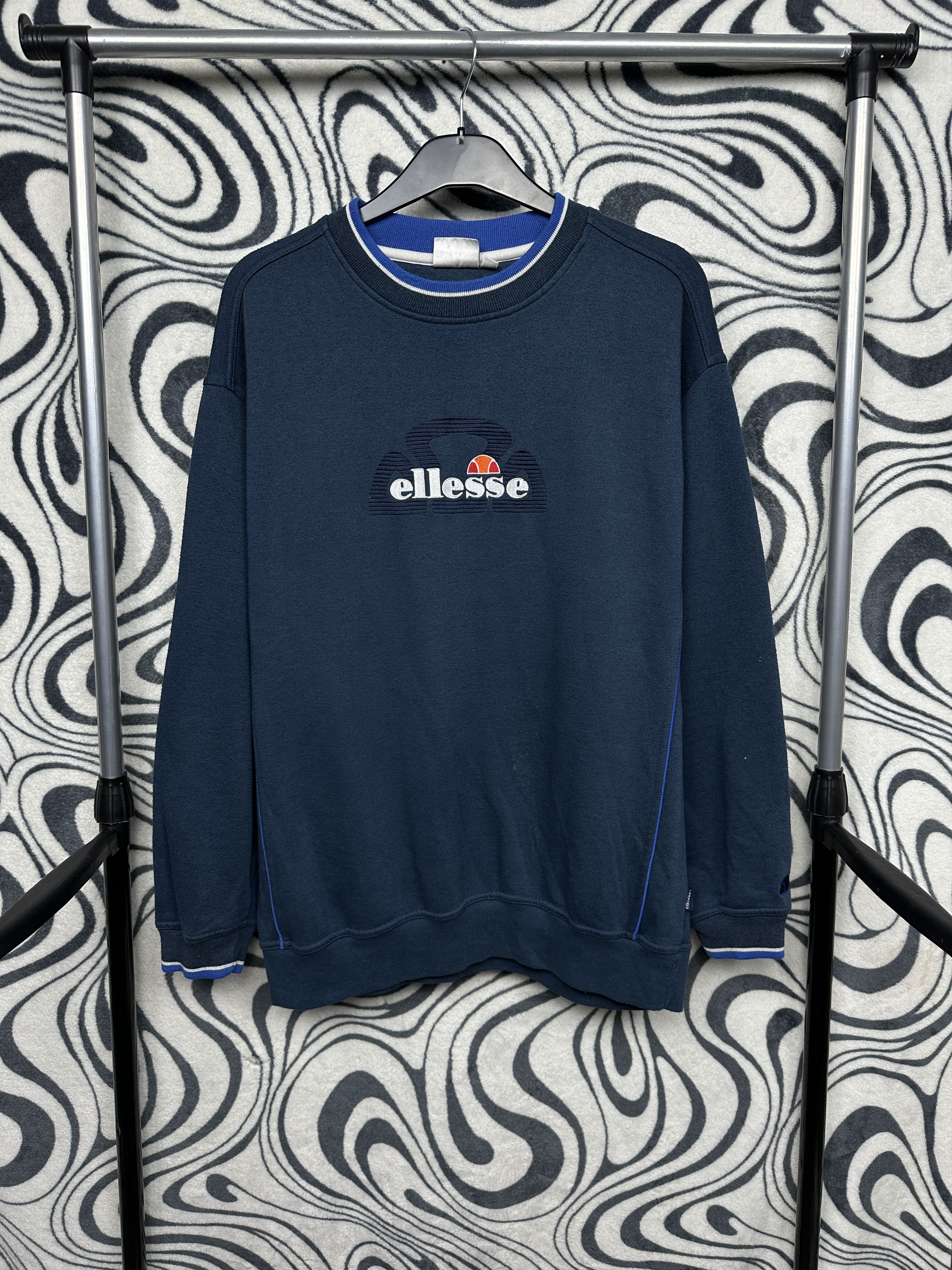 Ellesse Ellesse 90s Vintage Mens Sweatshirt Size US M / EU 48-50 / 2 - 1 Thumbnail