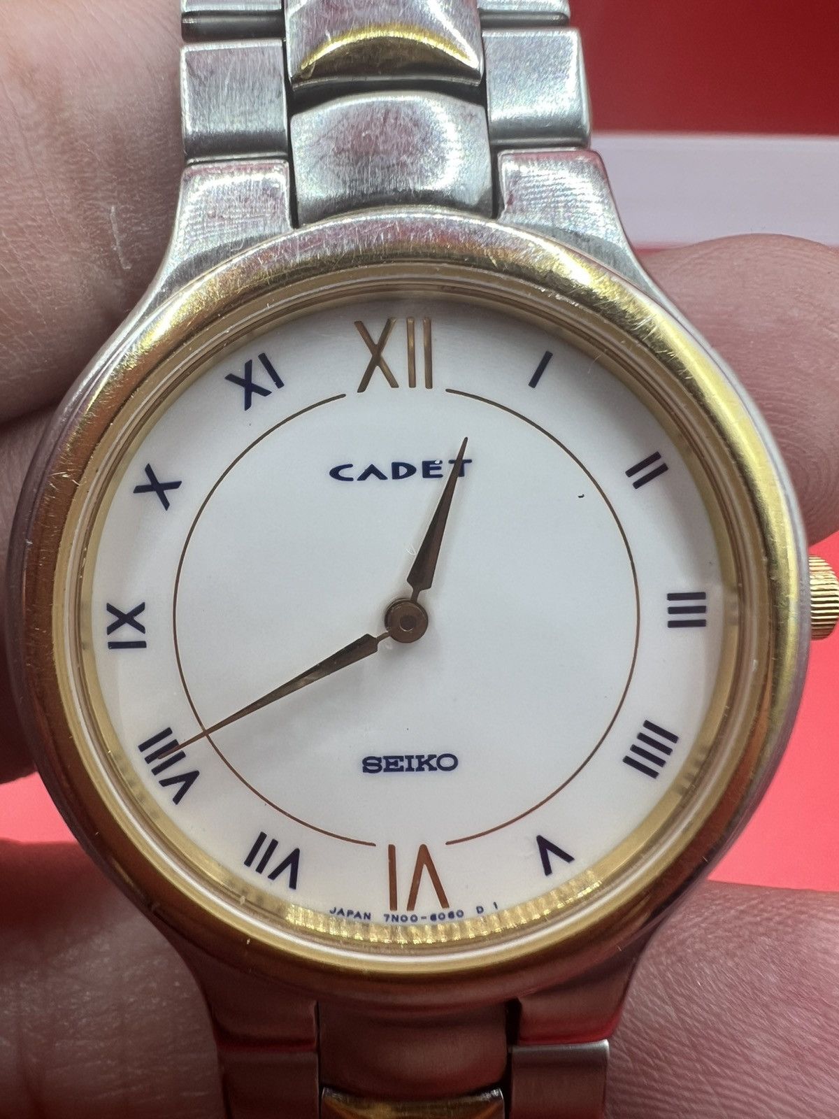 Seiko × Vintage Vintage Seiko CADET 7N00-6050 Quartz Watch Size ONE SIZE - 3 Thumbnail