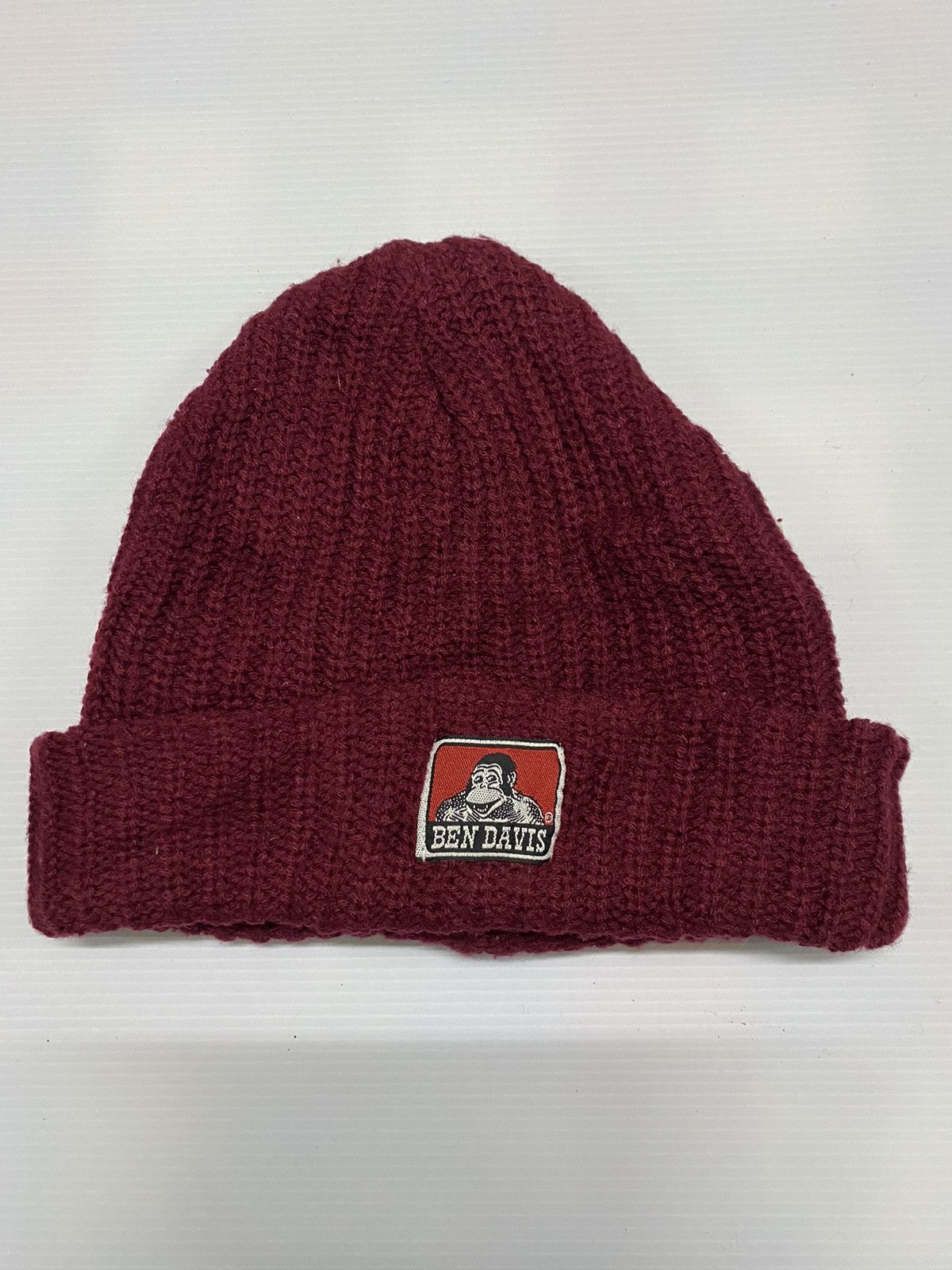 Ben Davis Ben Davis Small Patches Knitted Beanie Hat Size ONE SIZE - 1 Thumbnail