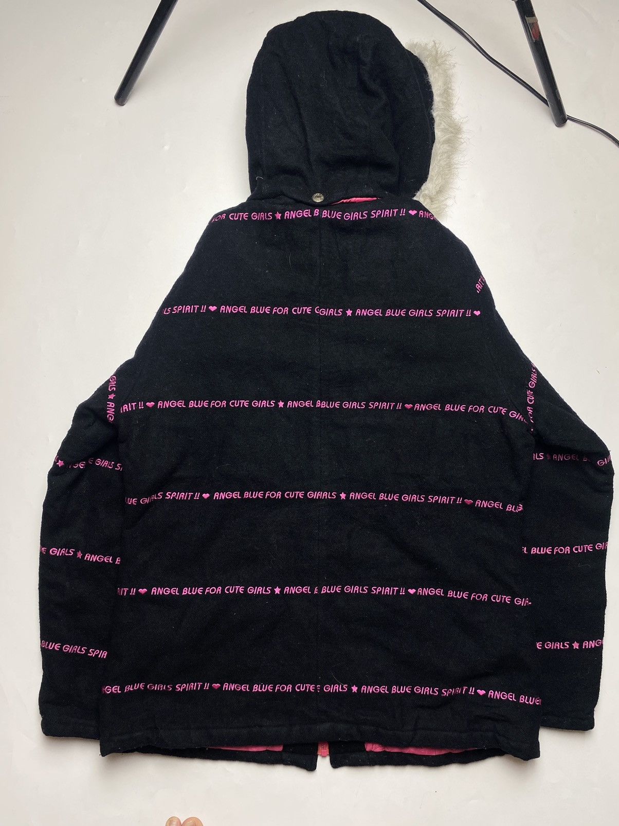 Angel Blue 2000s Angel Blue - Cute Girls Spirit Fur Jacket Size US M / EU 48-50 / 2 - 2 Thumbnail