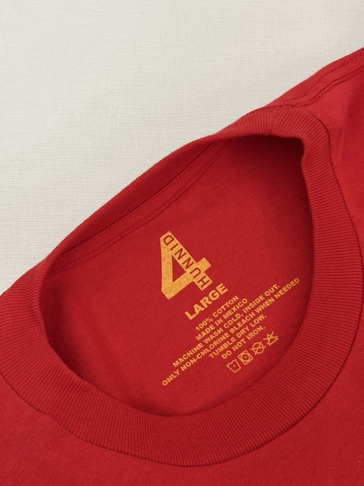 4HUNNID 4 Hunnid YG The Red Cup Tour 2023 Promo Tshirt Size Large Size US L / EU 52-54 / 3 - 7 Thumbnail