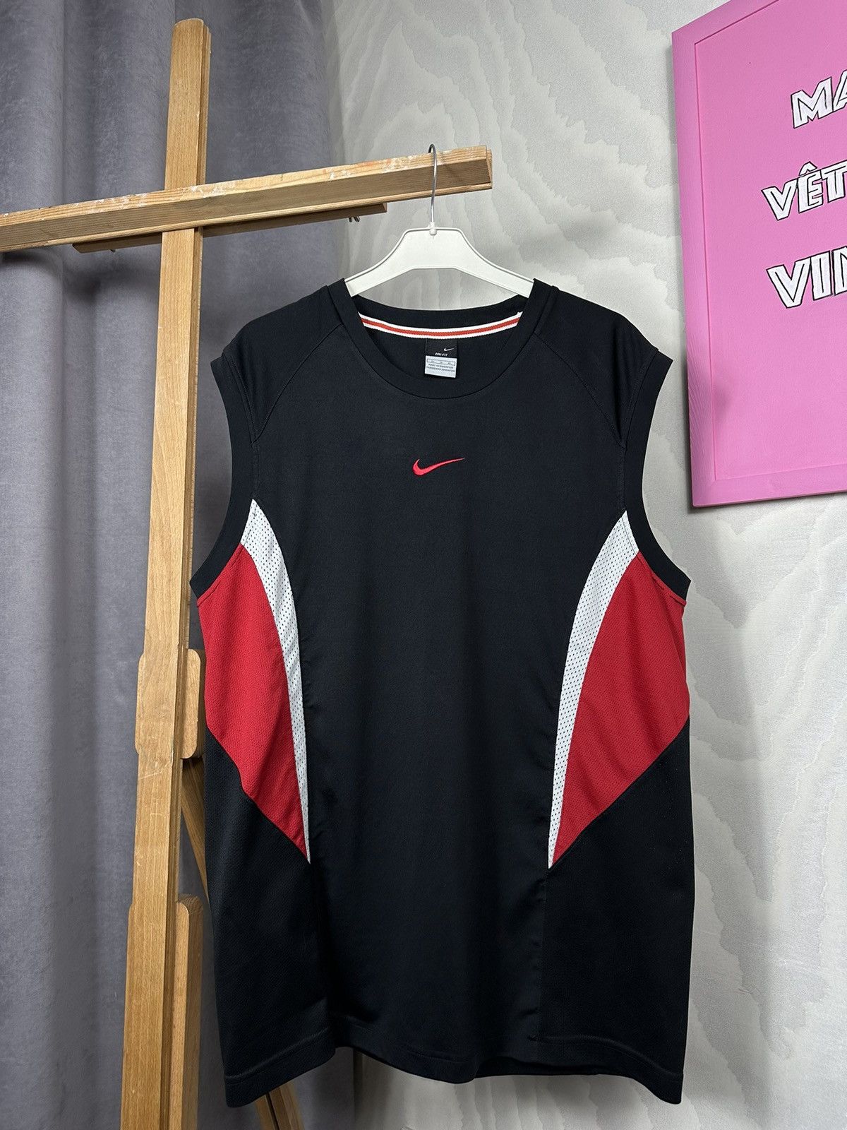 Nike × Vintage Nike Dry Fit Tank Top Size US XL / EU 56 / 4 - 1 Thumbnail