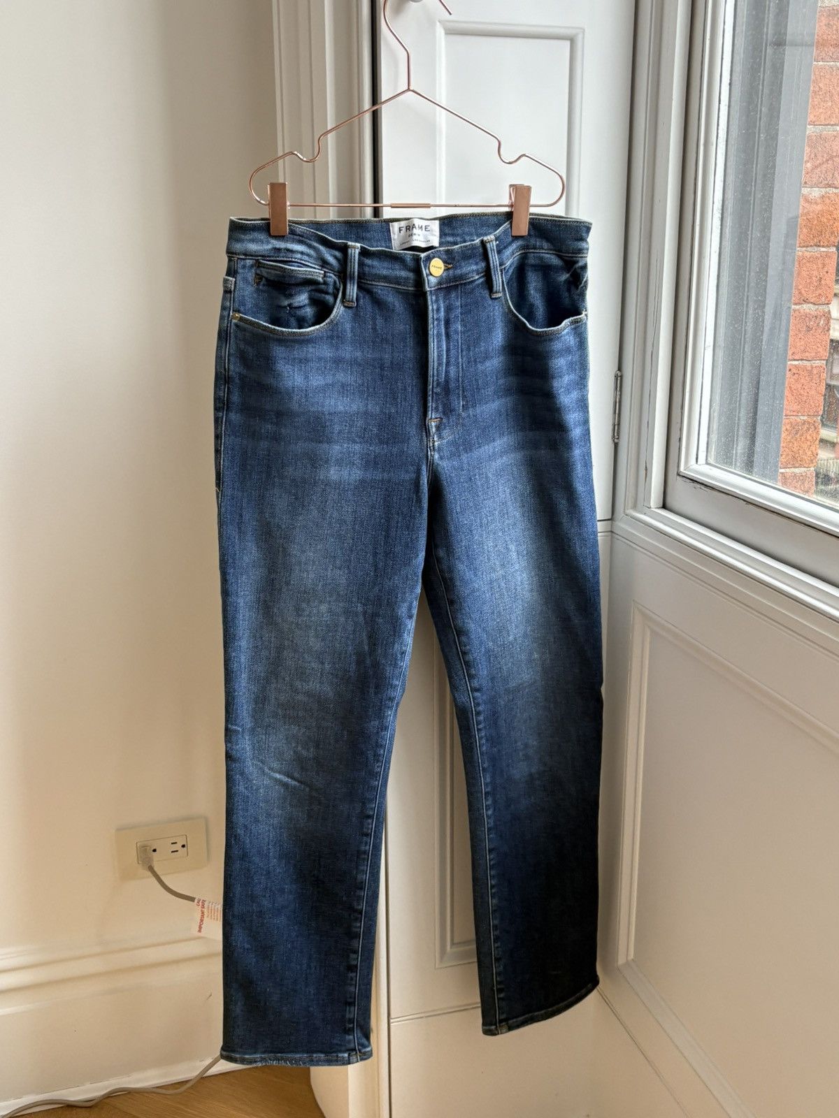 Frame Le High Straight Womens 30 Frame Jeans Size 30" / US 8 / IT 44 - 2 Thumbnail