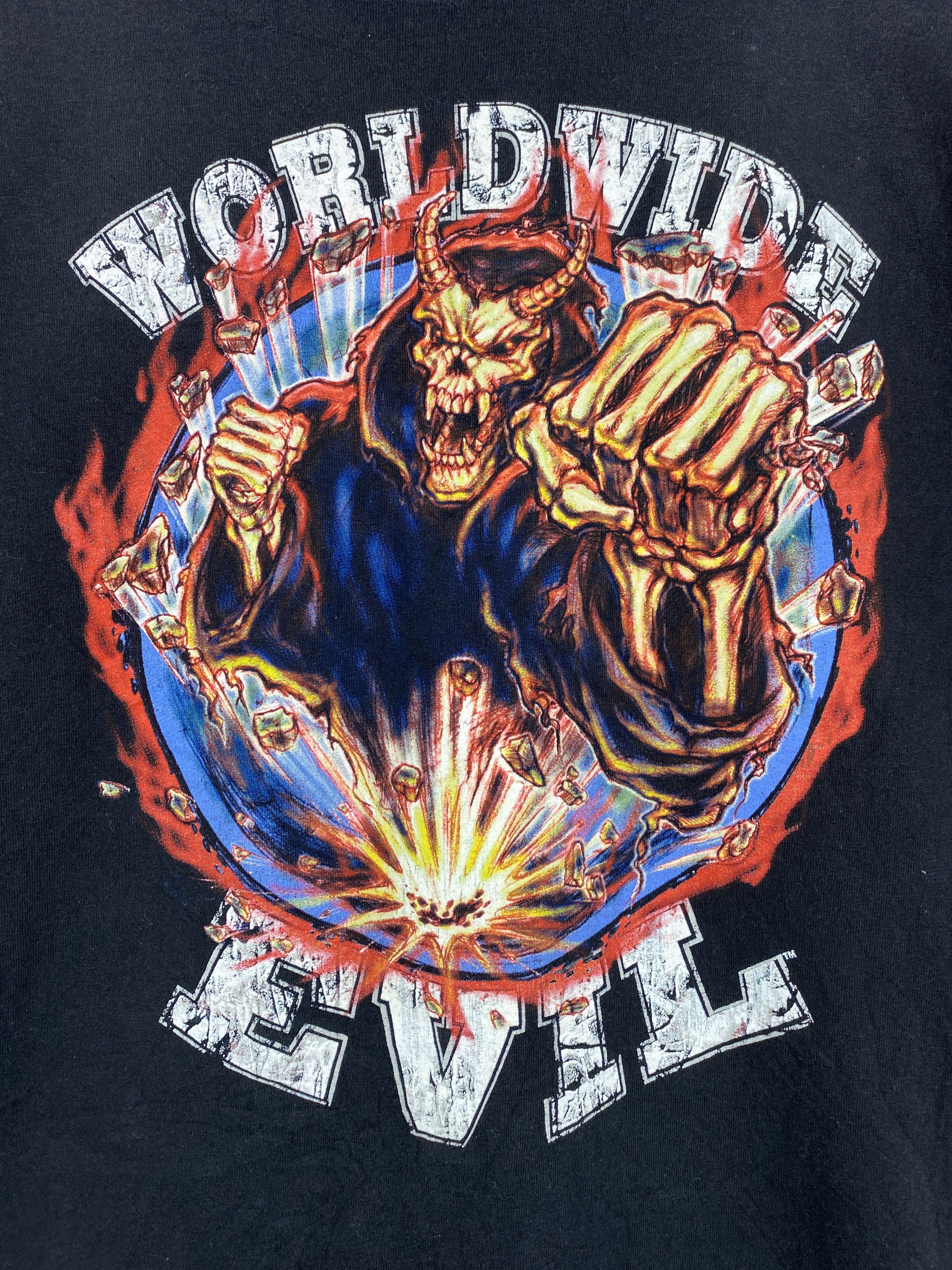 Vintage × WWE Vintage WWE Worldwide Evil Wrestlemania XX Tee TA0565 Size US XL / EU 56 / 4 - 5 Thumbnail