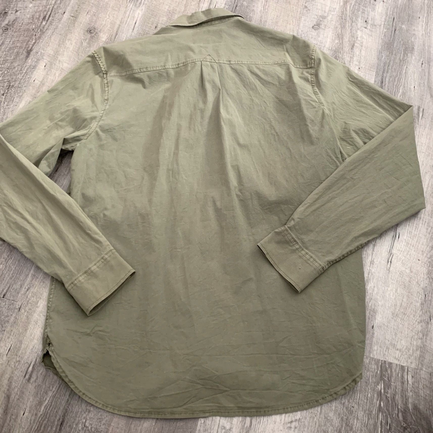 Lucky Brand LUCKY Brand Shirt Mens Large Green Slim Fit Saturday Stretch Casual Button Up Size US L / EU 52-54 / 3 - 5 Thumbnail