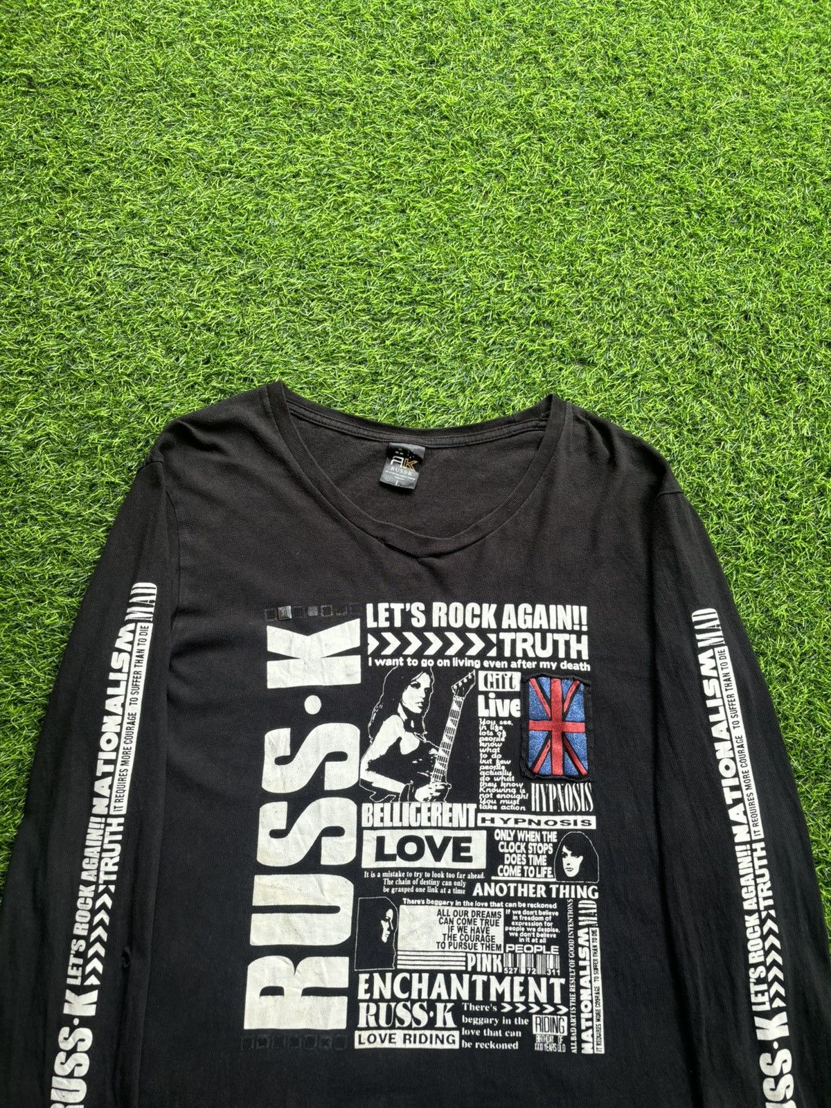 Hysteric Glamour Y2k Russ.k Ifsixwasnine Punk style Longsleeve Size US L / EU 52-54 / 3 - 5 Thumbnail