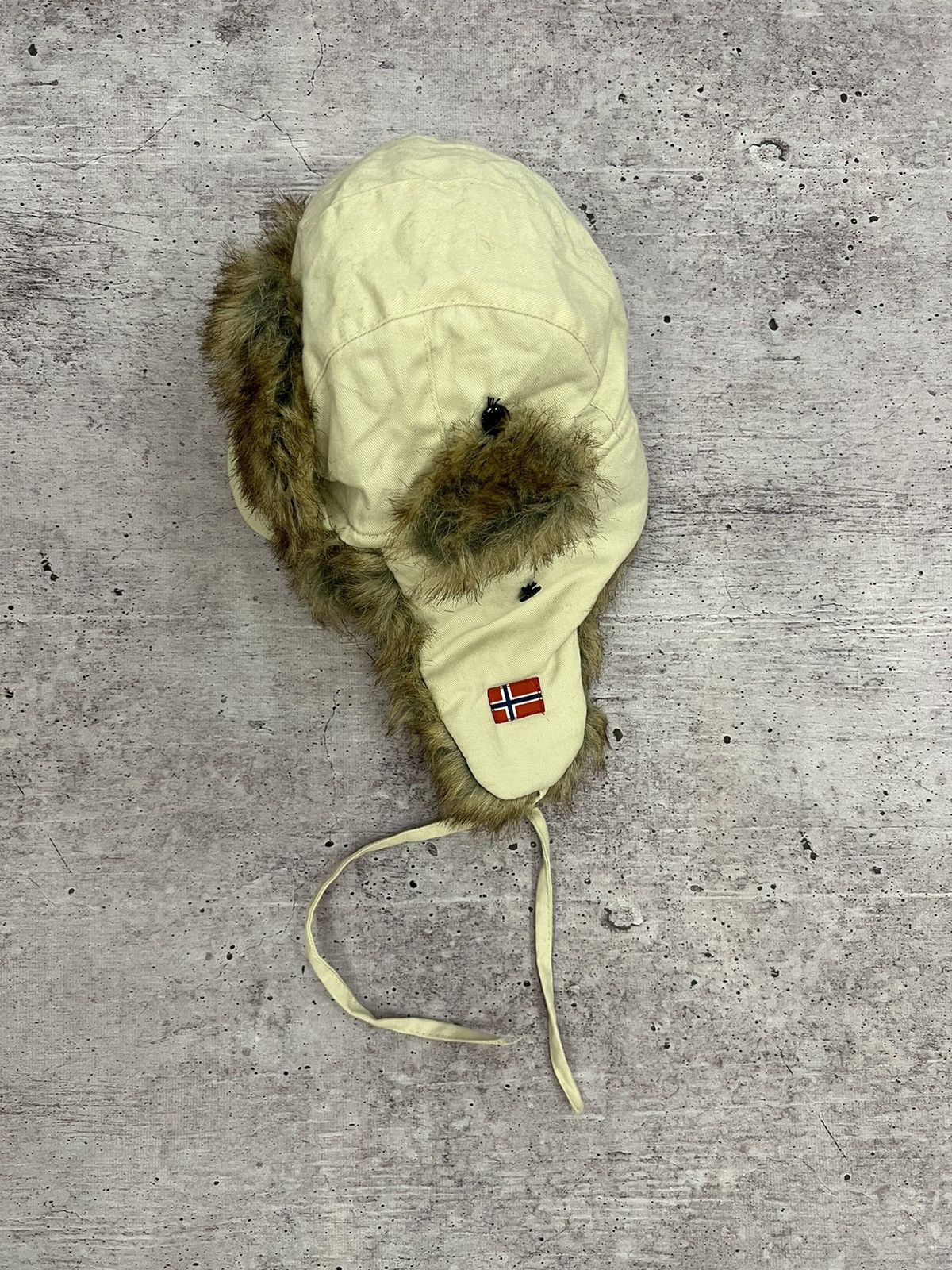 Japanese Brand Vintage Norway Fuzzy Ushanka Hat 90s Size ONE SIZE - 3 Thumbnail