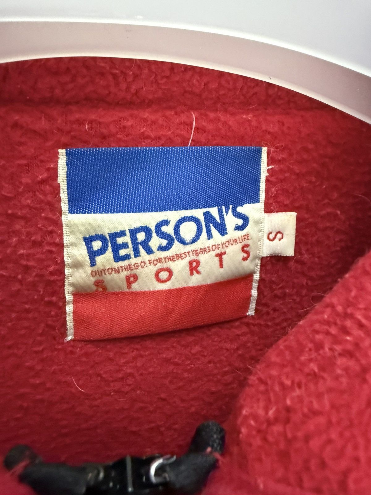 PERSON'S 🔥 Vintage PERSON'S Sport fleece sweat jacket - S Size US S / EU 44-46 / 1 - 5 Thumbnail